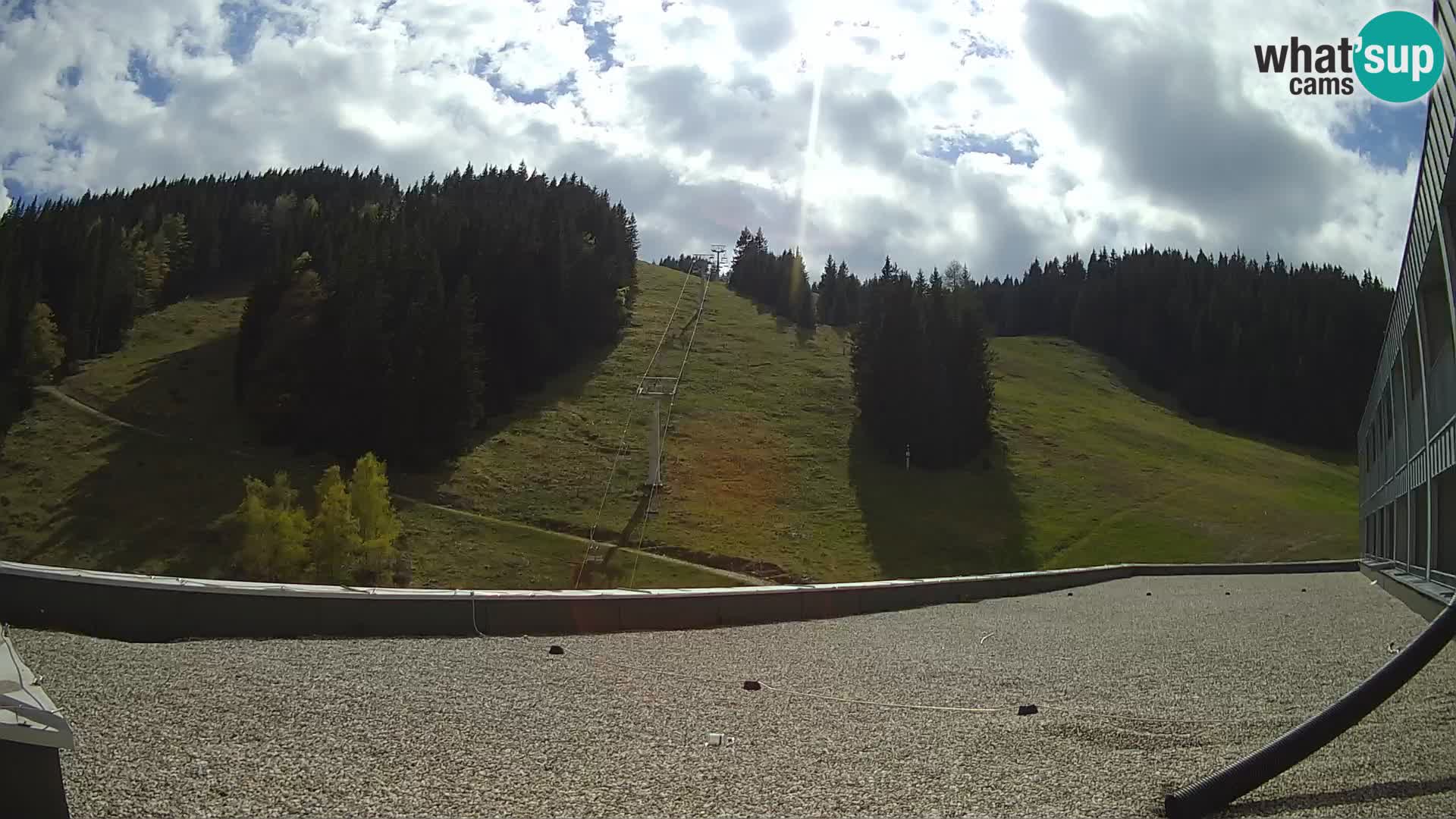 GOLTE Skigebiet webcam – Schöne Aussicht auf Medvedjak – Slowenien