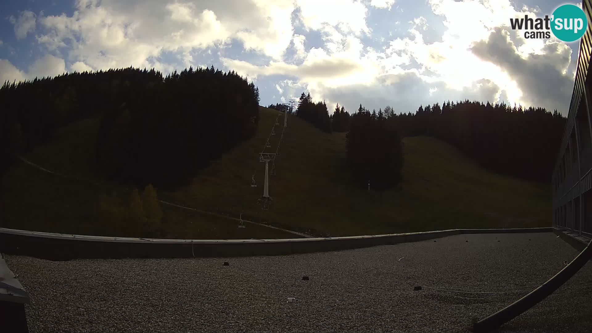 GOLTE Ski resort live webcam – view to Medvedjak – Slovenia