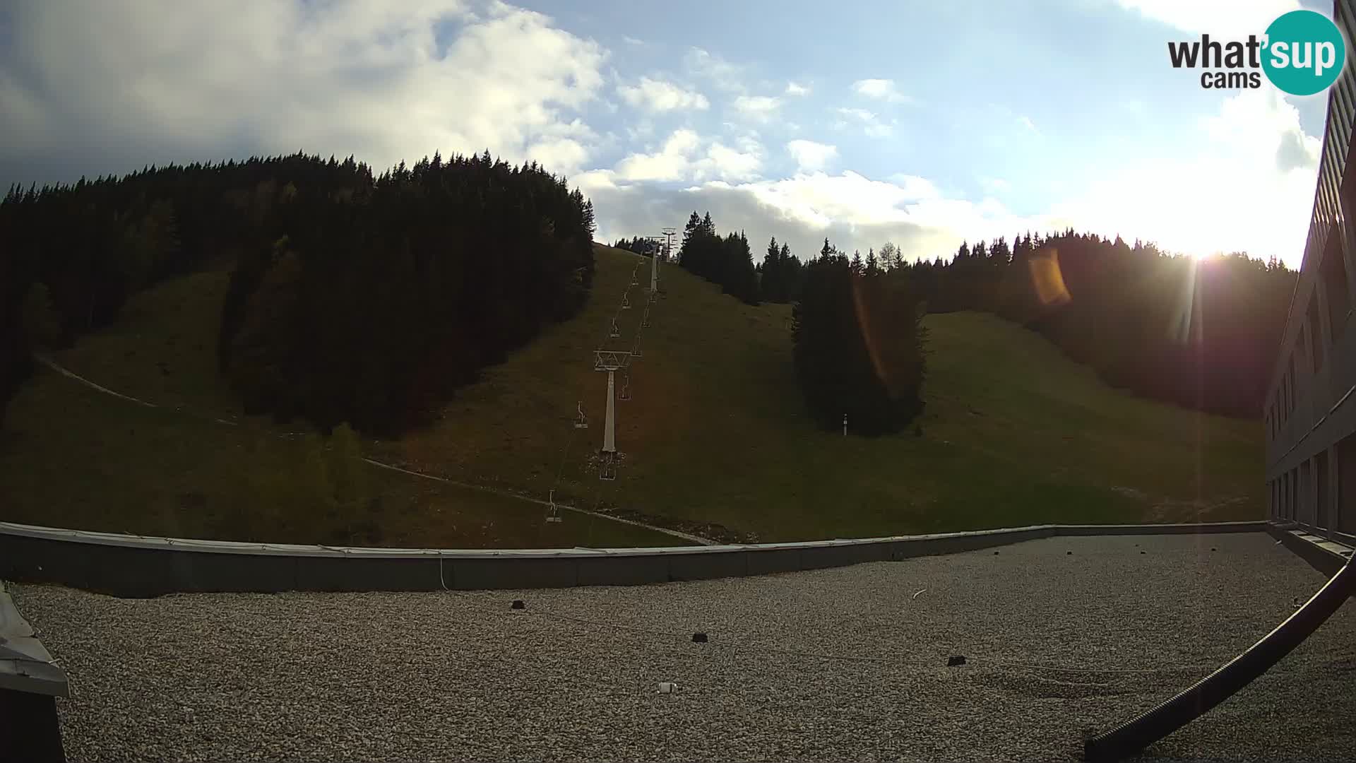 GOLTE Skigebiet webcam – Schöne Aussicht auf Medvedjak – Slowenien