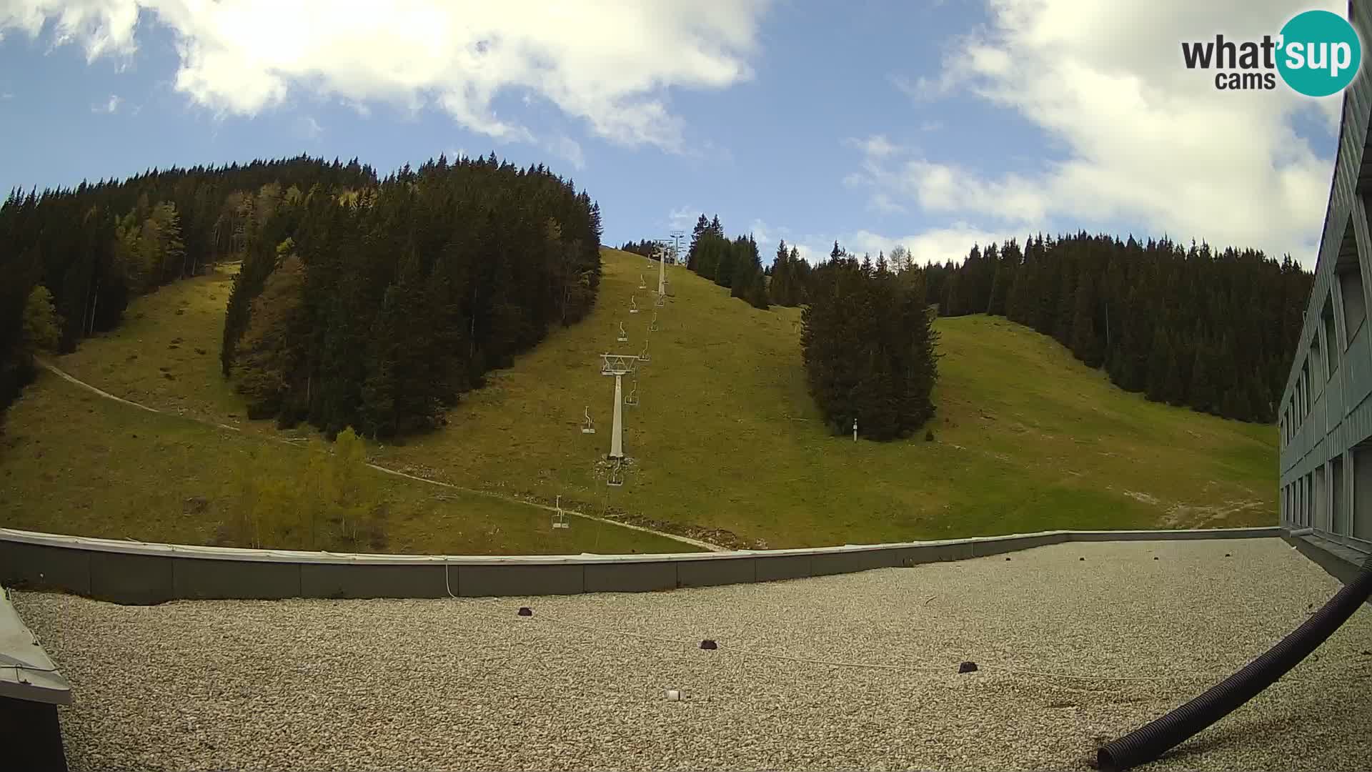 GOLTE stazione sciistica webcam – vista Medvedjak – Slovenia