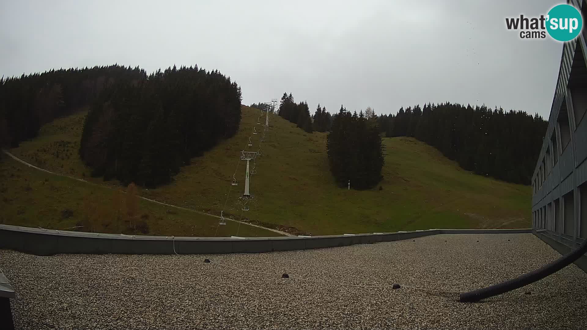 Webcam en direct de la station de ski de GOLTE – vue sur Medvedjak – Slovénie