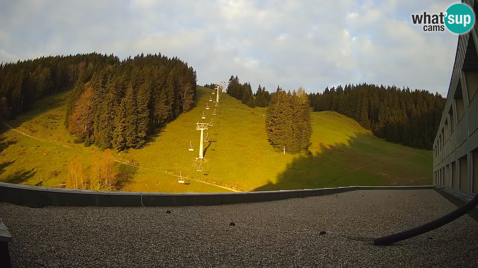 GOLTE Skigebiet webcam – Schöne Aussicht auf Medvedjak – Slowenien