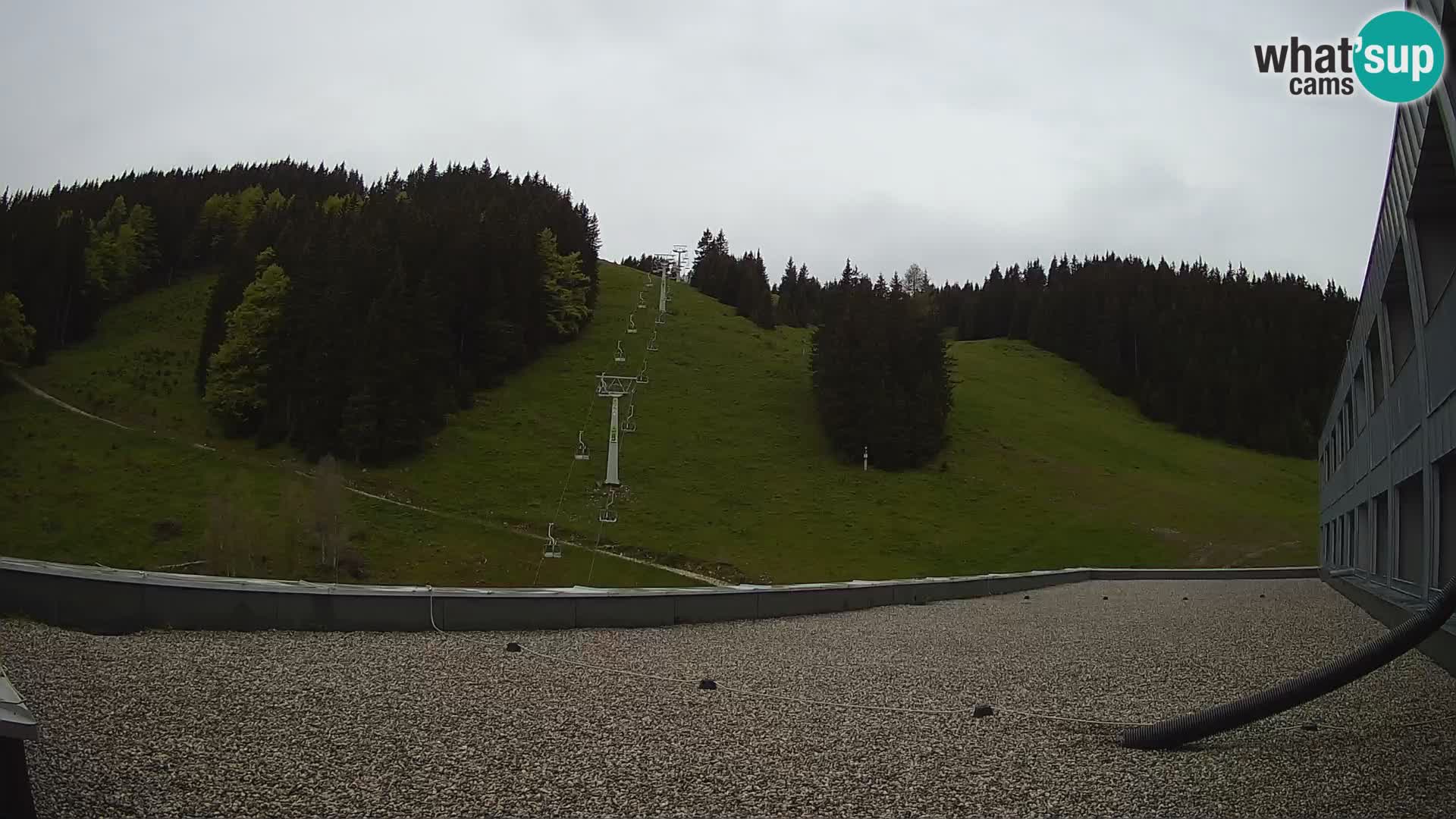 GOLTE skijalište web kamera – pogled na Medvedjak – Slovenija