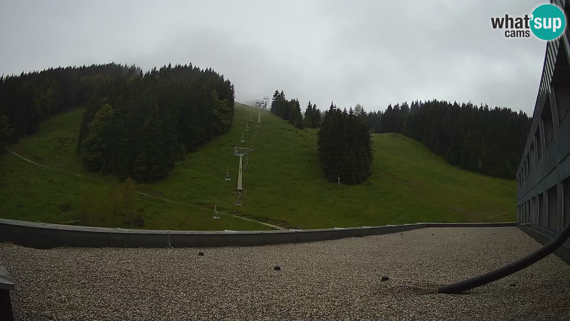 GOLTE Ski resort live webcam – view to Medvedjak – Slovenia