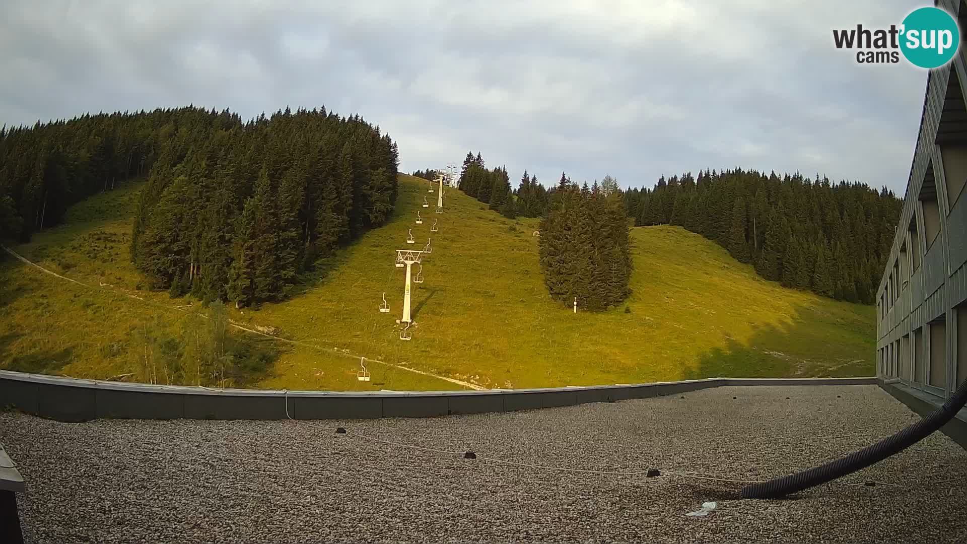 Webcam en direct de la station de ski de GOLTE – vue sur Medvedjak – Slovénie