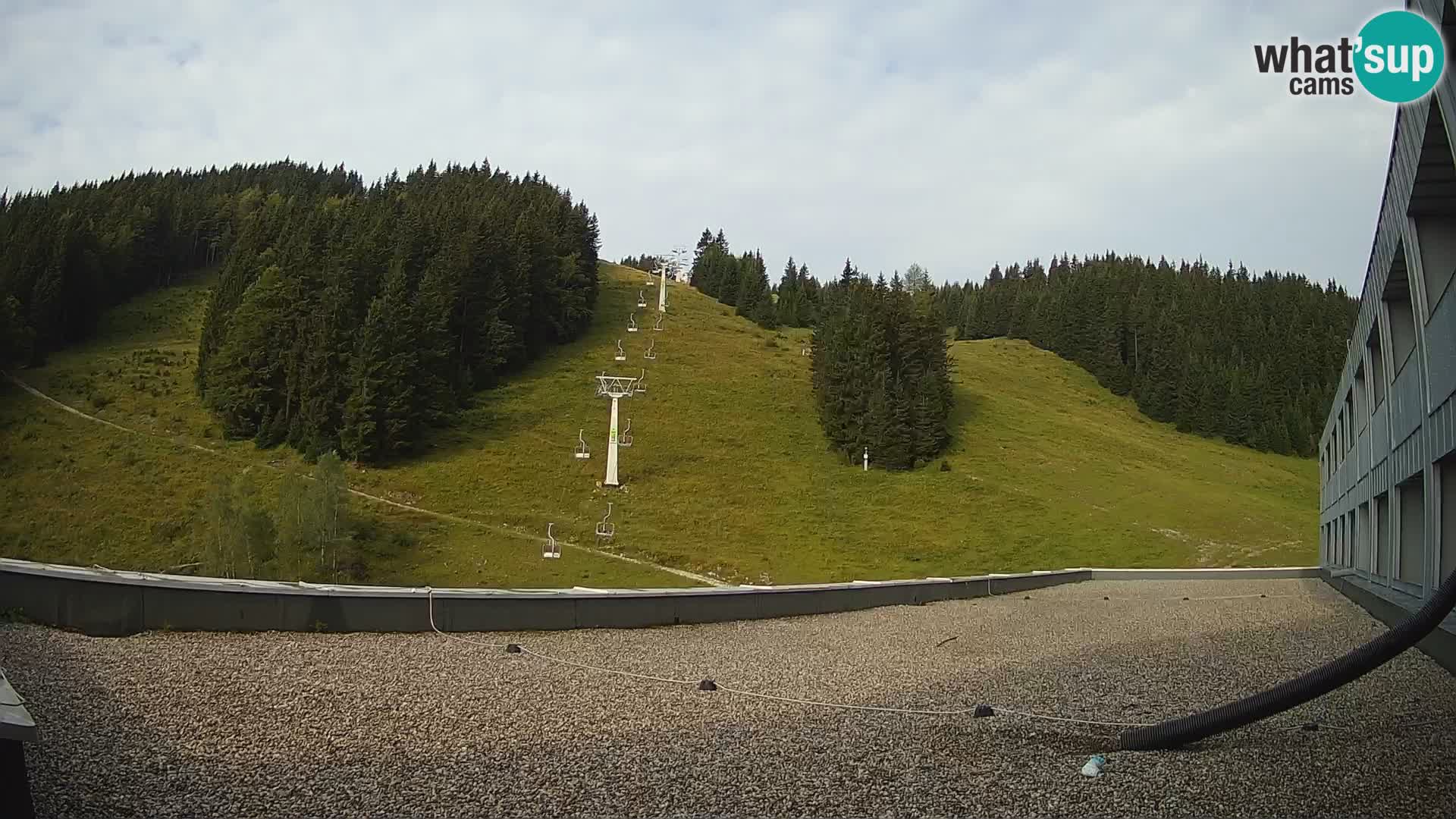 GOLTE Ski resort live webcam – view to Medvedjak – Slovenia