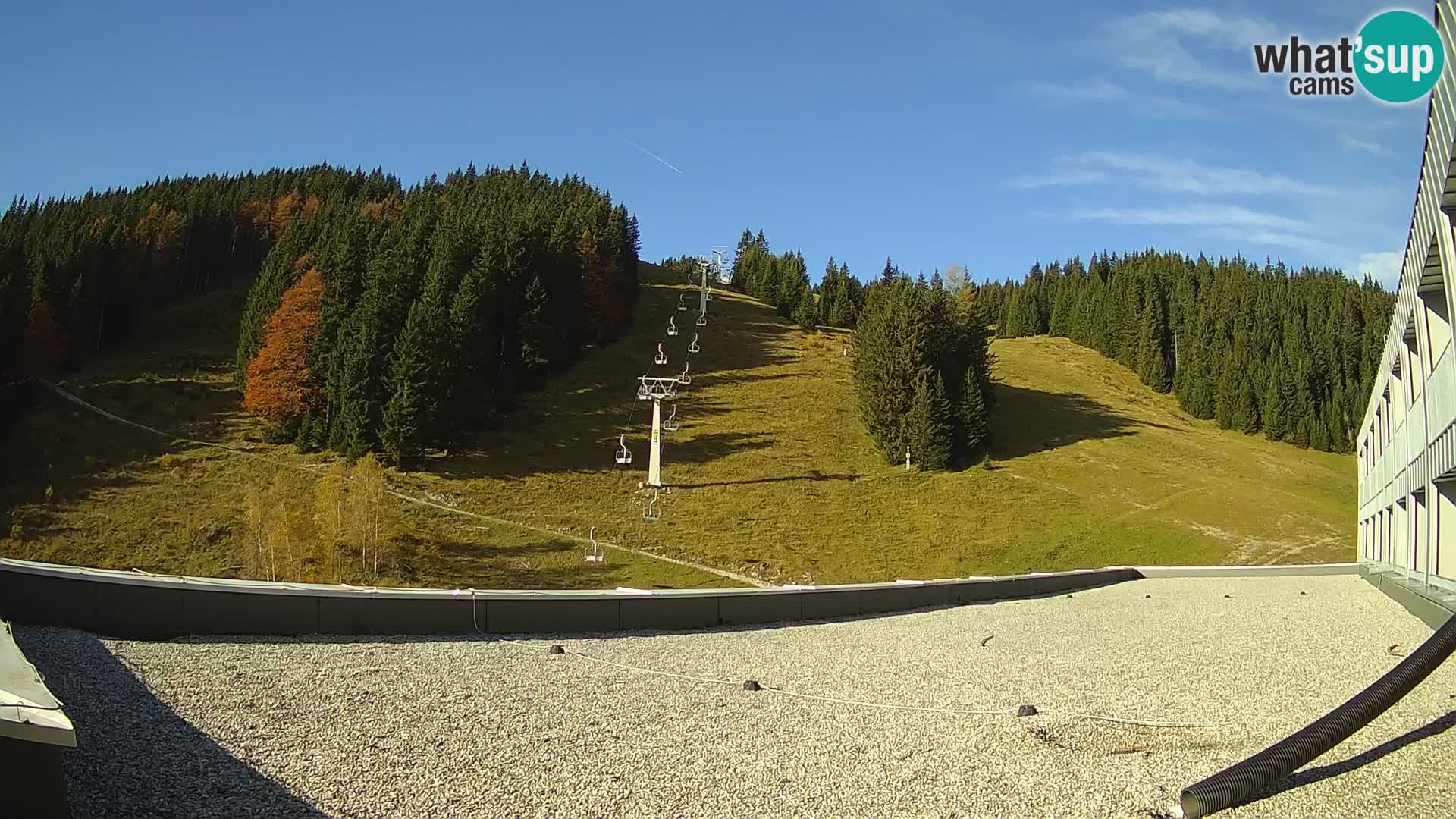 GOLTE Skigebiet webcam – Schöne Aussicht auf Medvedjak – Slowenien