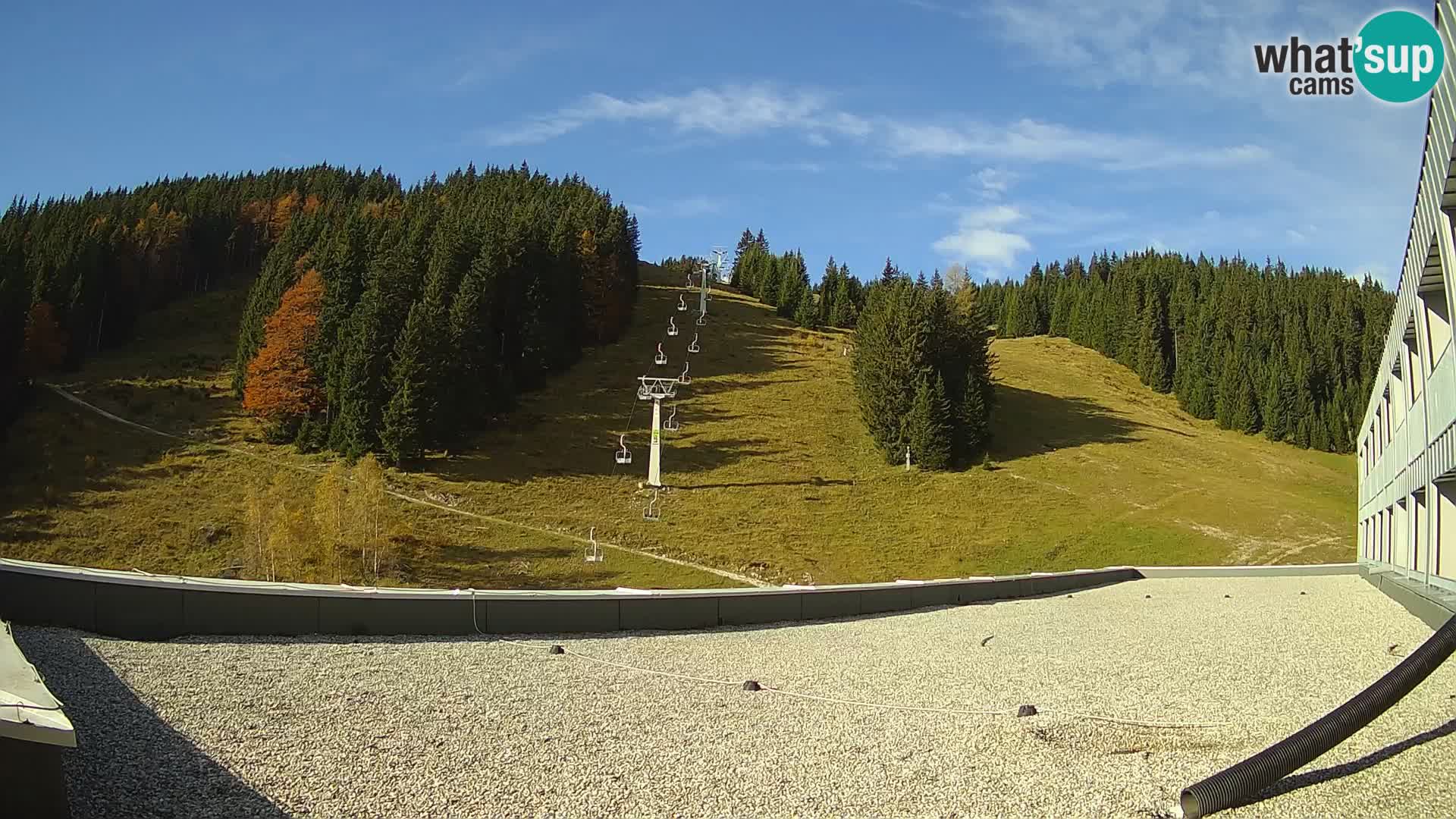 GOLTE Skigebiet webcam – Schöne Aussicht auf Medvedjak – Slowenien