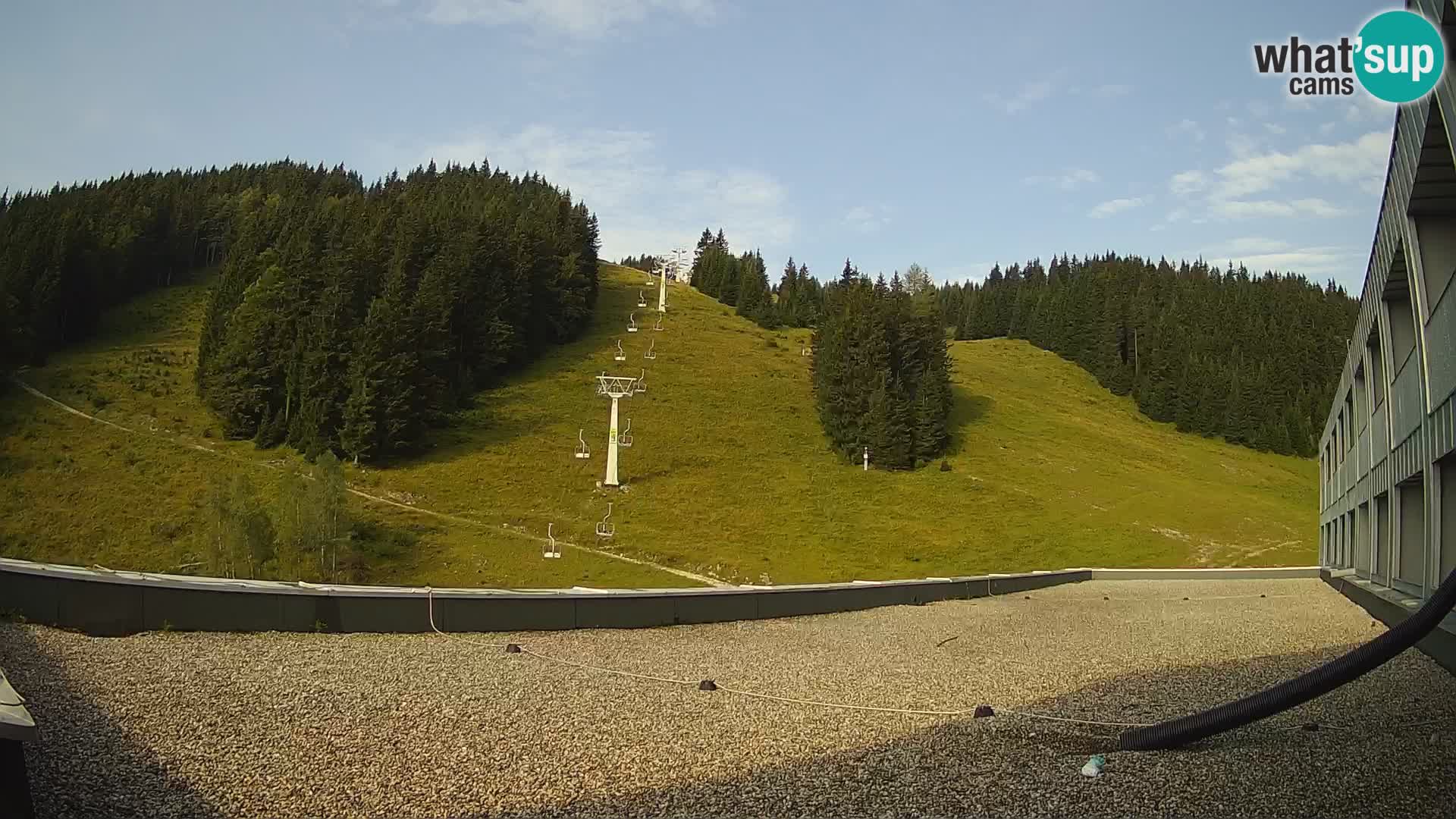 GOLTE Ski resort live webcam – view to Medvedjak – Slovenia