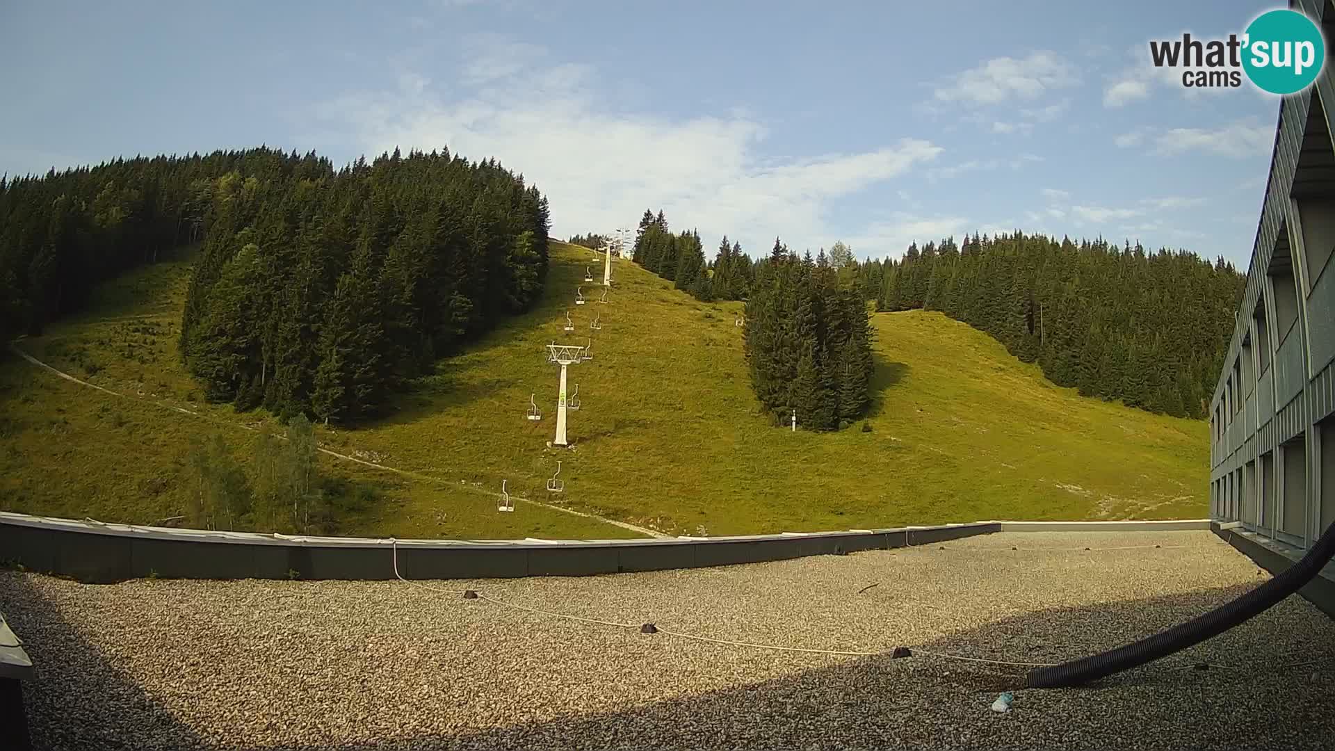 GOLTE Ski resort live webcam – view to Medvedjak – Slovenia