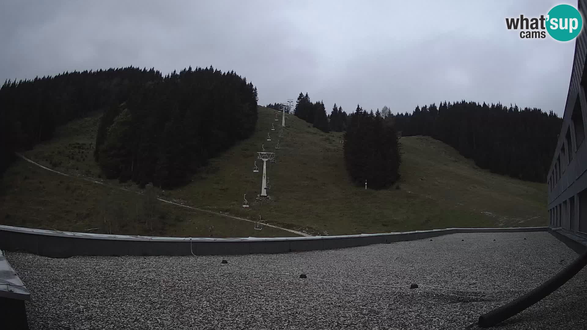 Webcam en direct de la station de ski de GOLTE – vue sur Medvedjak – Slovénie