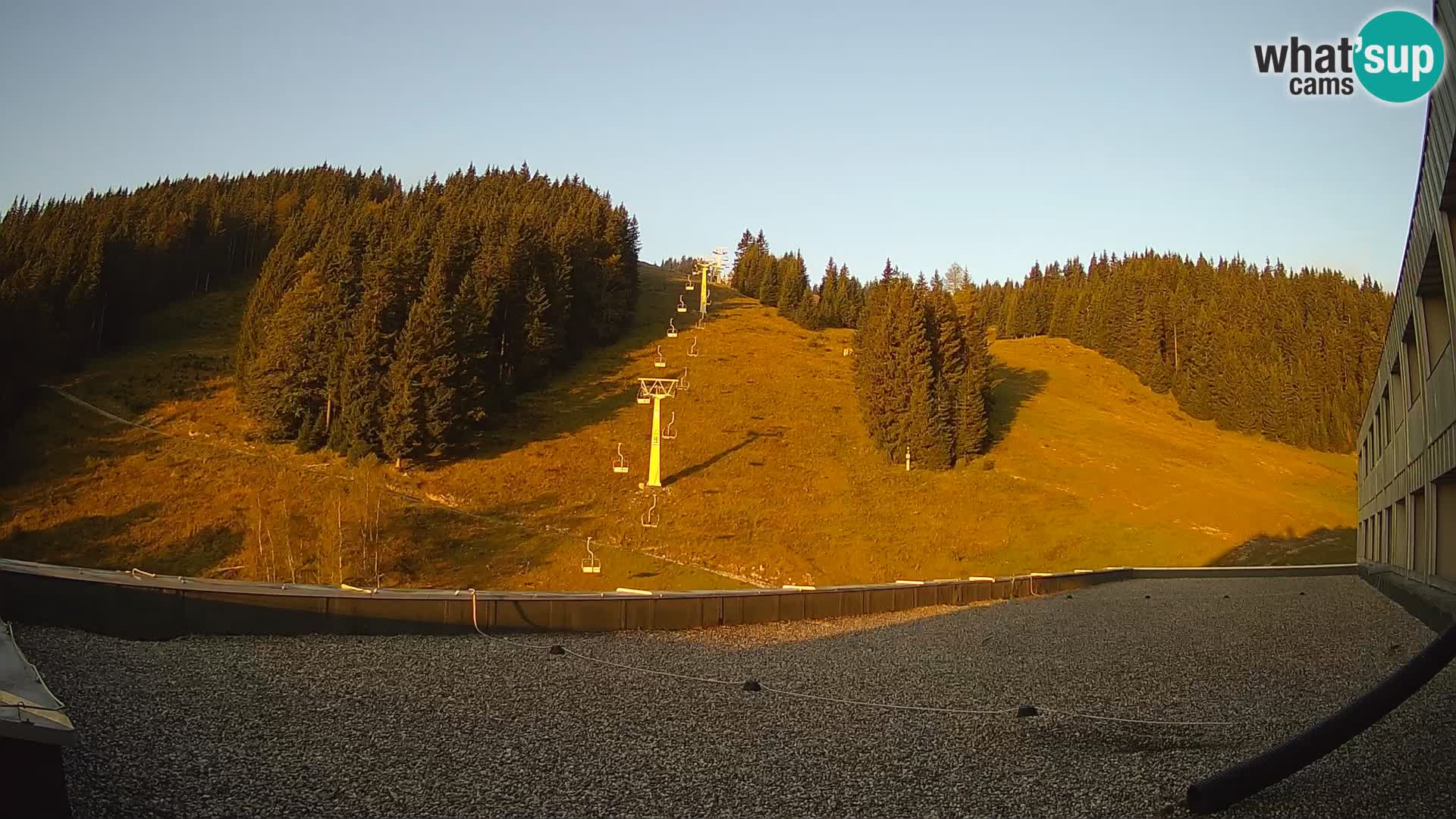 GOLTE Skigebiet webcam – Schöne Aussicht auf Medvedjak – Slowenien