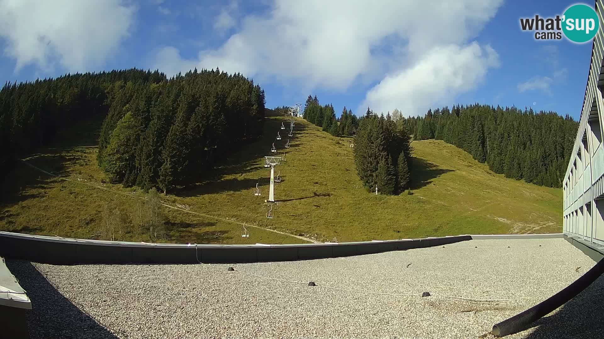 GOLTE Skigebiet webcam – Schöne Aussicht auf Medvedjak – Slowenien