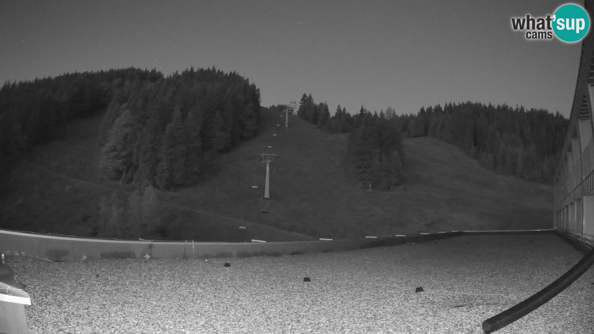 Cámara web en vivo de la estación de esquí GOLTE – vista a Medvedjak – Eslovenia