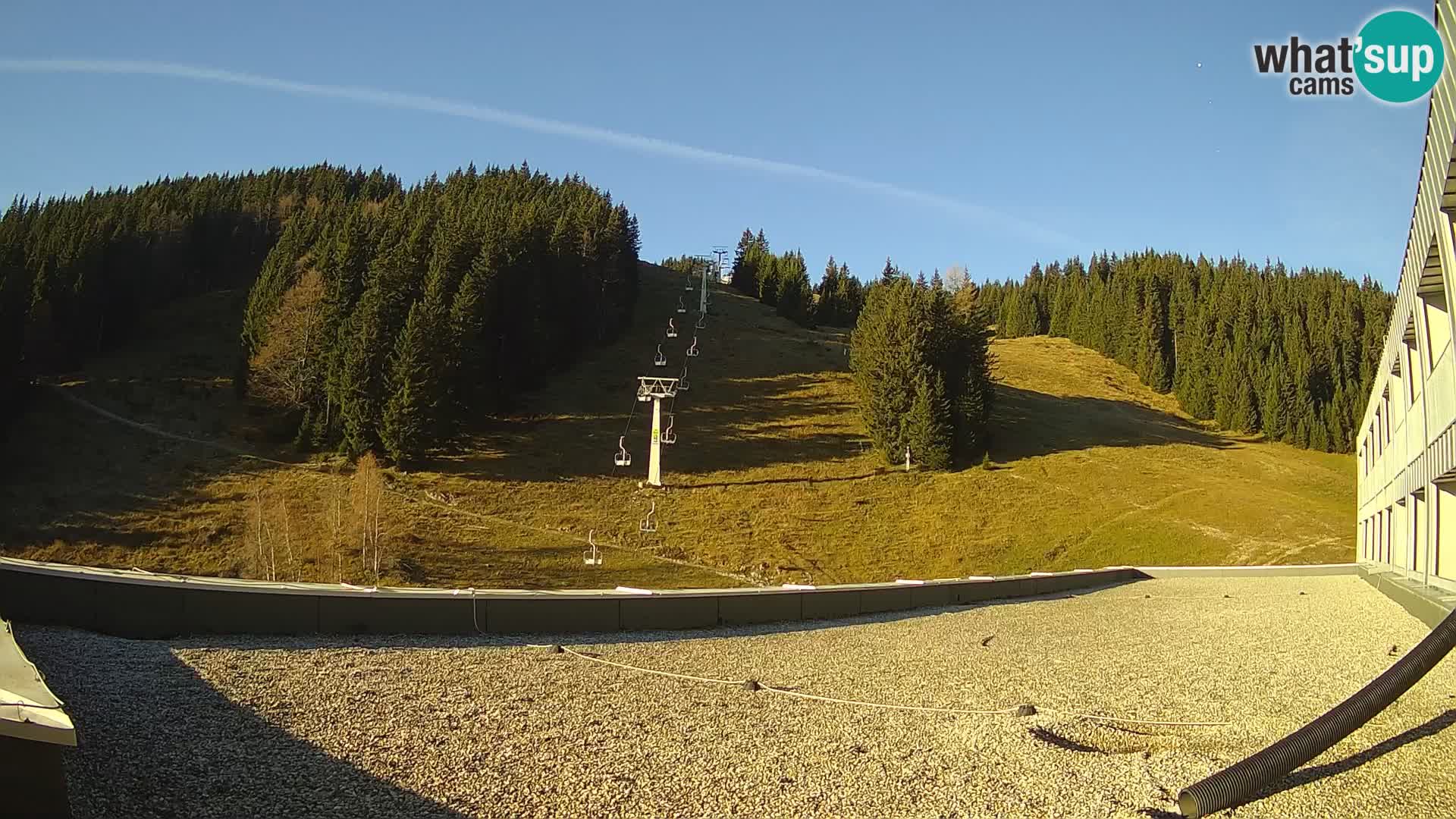 GOLTE Skigebiet webcam – Schöne Aussicht auf Medvedjak – Slowenien