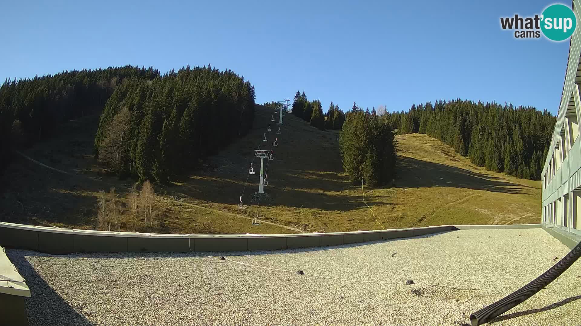 GOLTE stazione sciistica webcam – vista Medvedjak – Slovenia