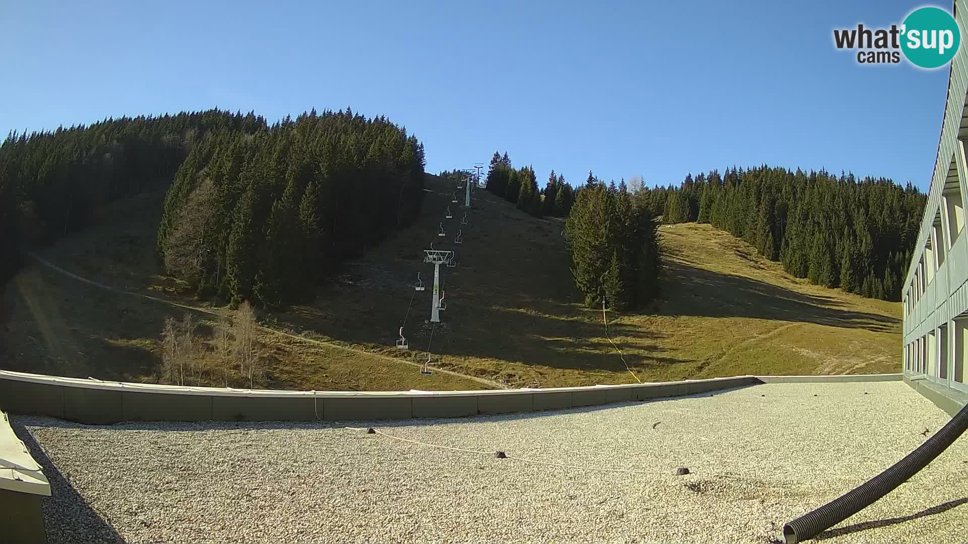 GOLTE stazione sciistica webcam – vista Medvedjak – Slovenia