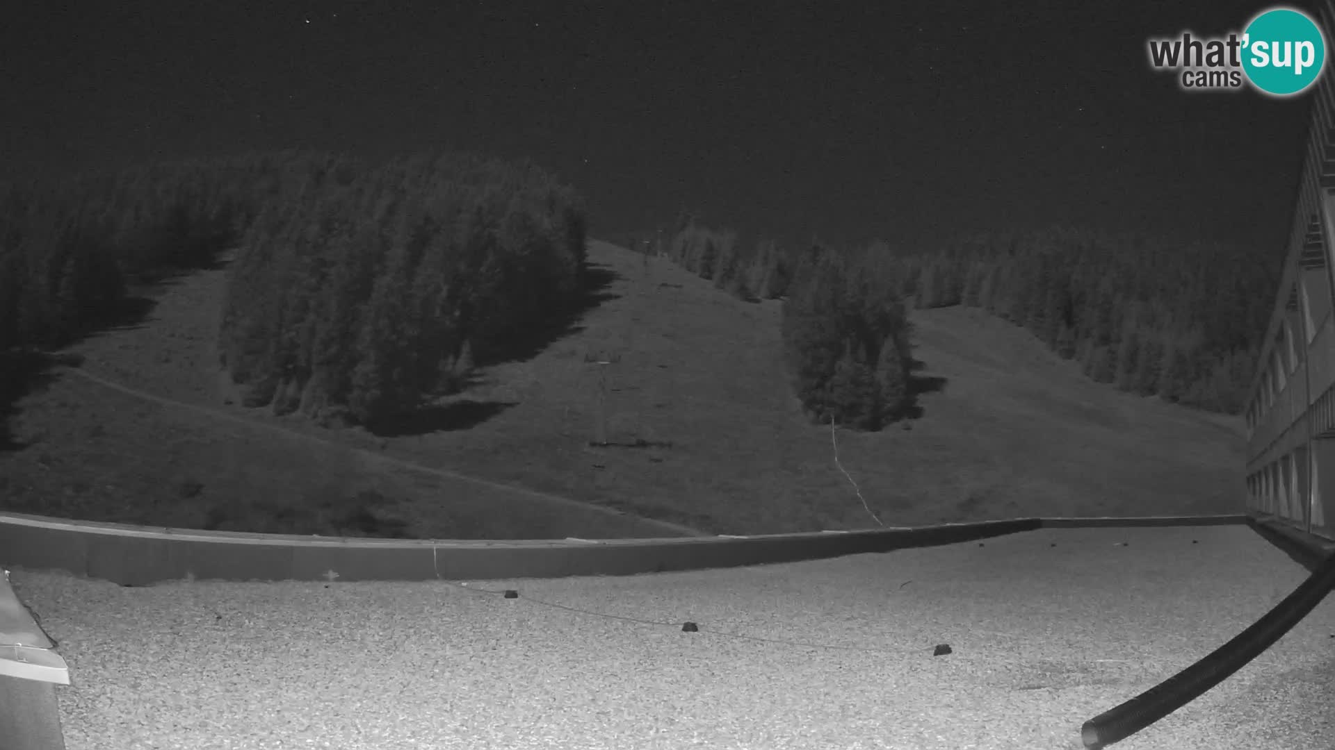 Cámara web en vivo de la estación de esquí GOLTE – vista a Medvedjak – Eslovenia