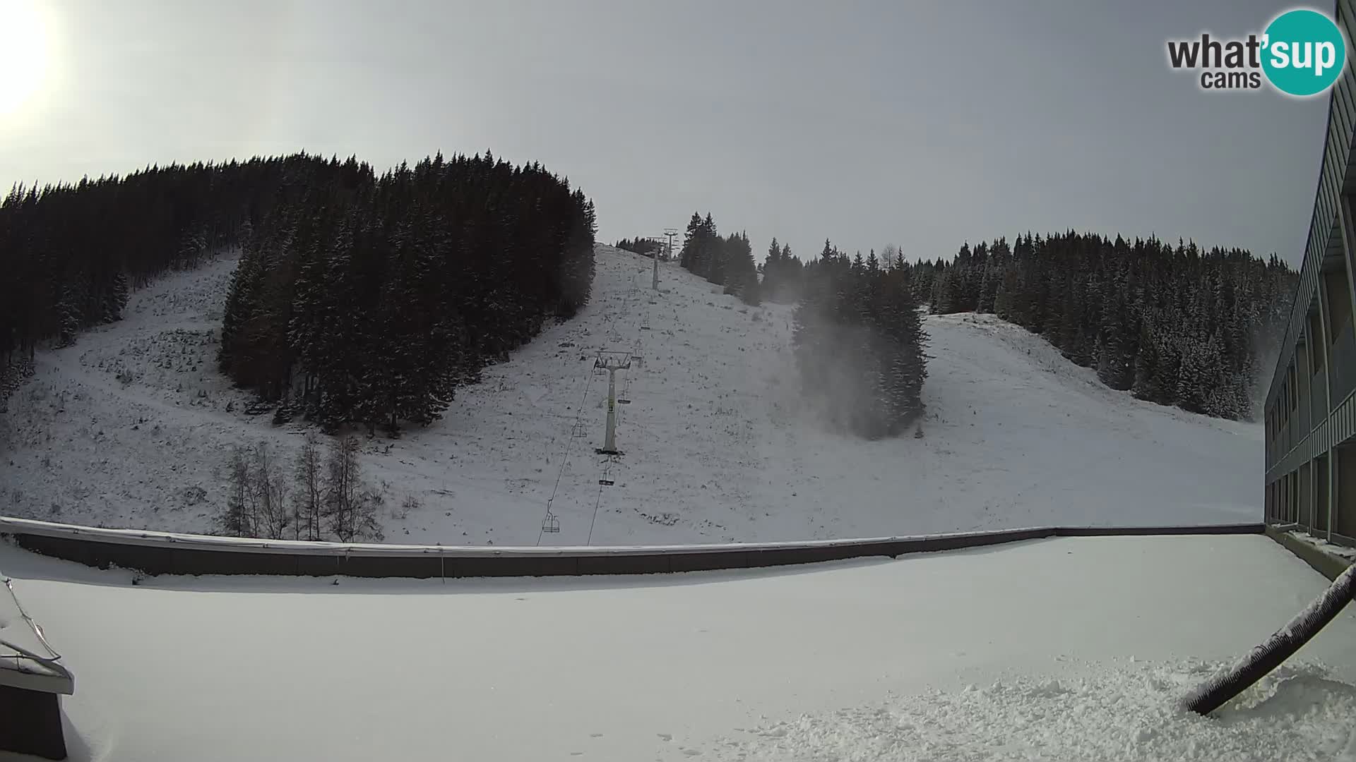 GOLTE Skigebiet webcam – Schöne Aussicht auf Medvedjak – Slowenien