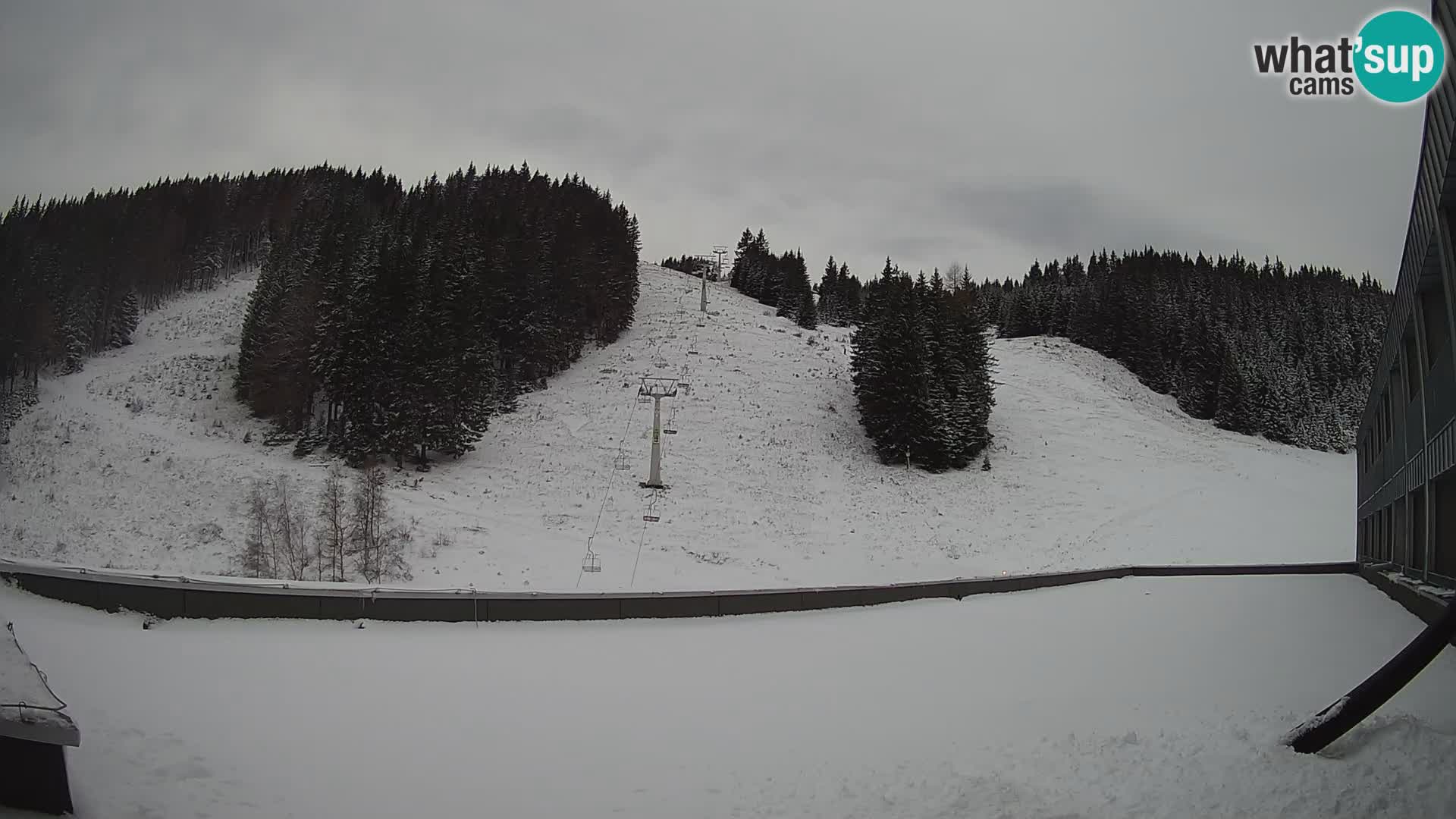 GOLTE Skigebiet webcam – Schöne Aussicht auf Medvedjak – Slowenien