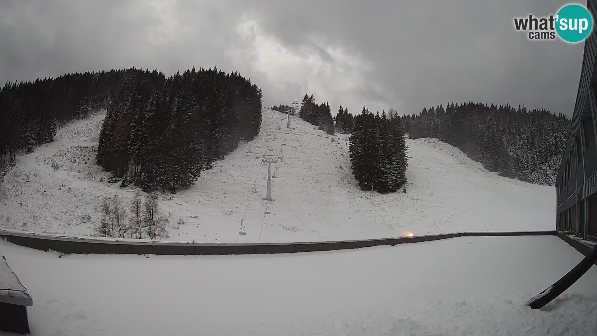 GOLTE Skigebiet webcam – Schöne Aussicht auf Medvedjak – Slowenien