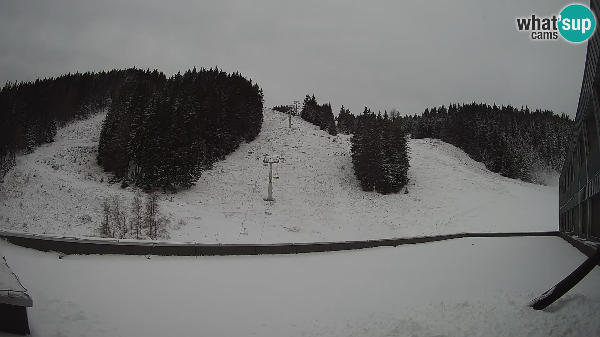 GOLTE Skigebiet webcam – Schöne Aussicht auf Medvedjak – Slowenien