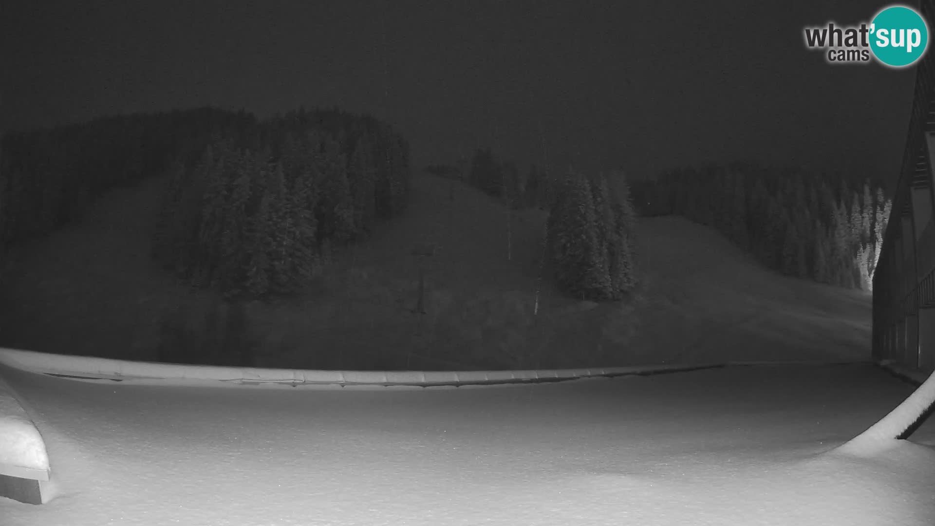 GOLTE Skigebiet webcam – Schöne Aussicht auf Medvedjak – Slowenien