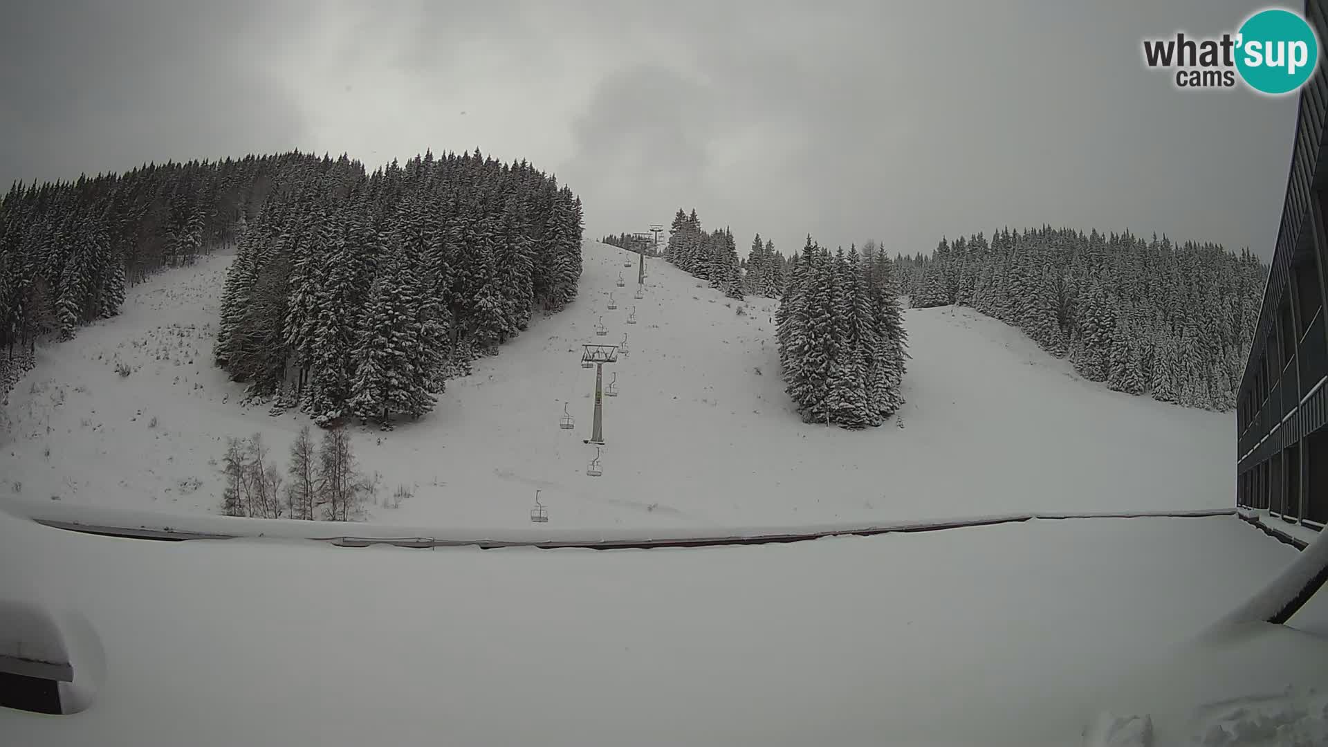 GOLTE stazione sciistica webcam – vista Medvedjak – Slovenia