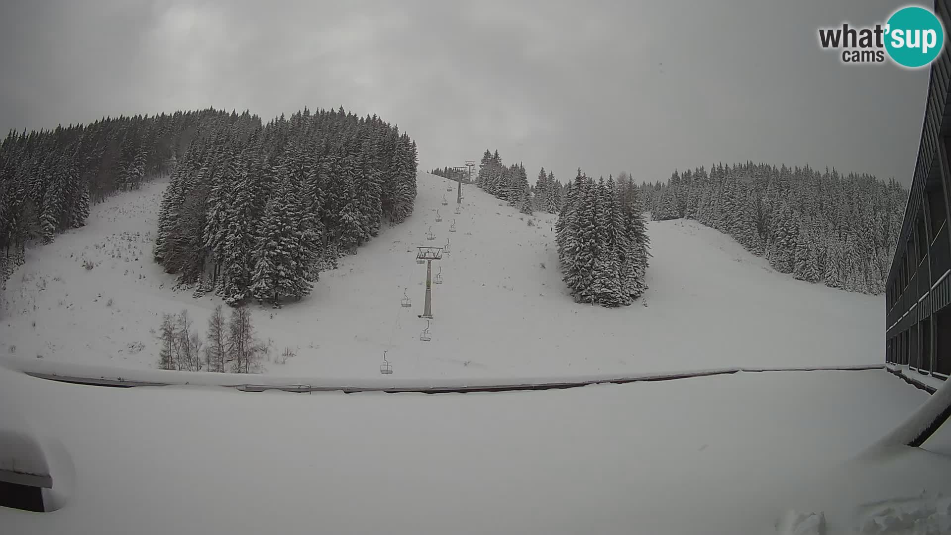 GOLTE stazione sciistica webcam – vista Medvedjak – Slovenia