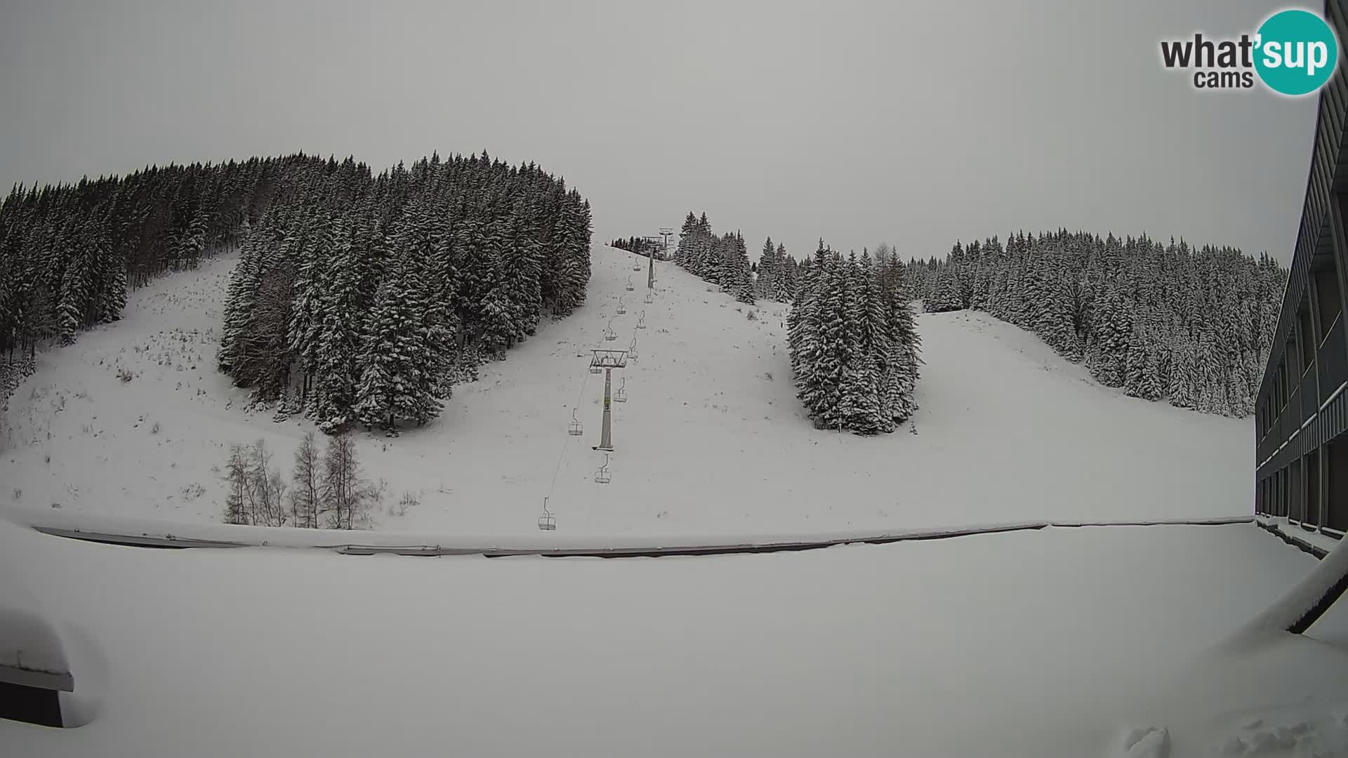 GOLTE stazione sciistica webcam – vista Medvedjak – Slovenia