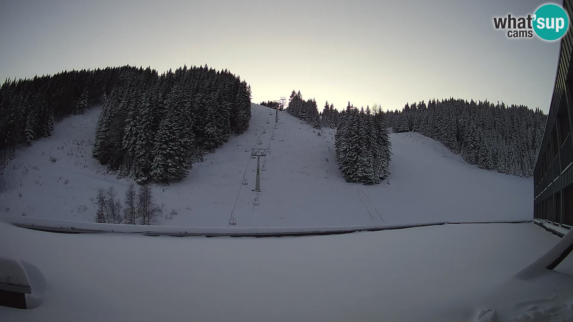 GOLTE stazione sciistica webcam – vista Medvedjak – Slovenia