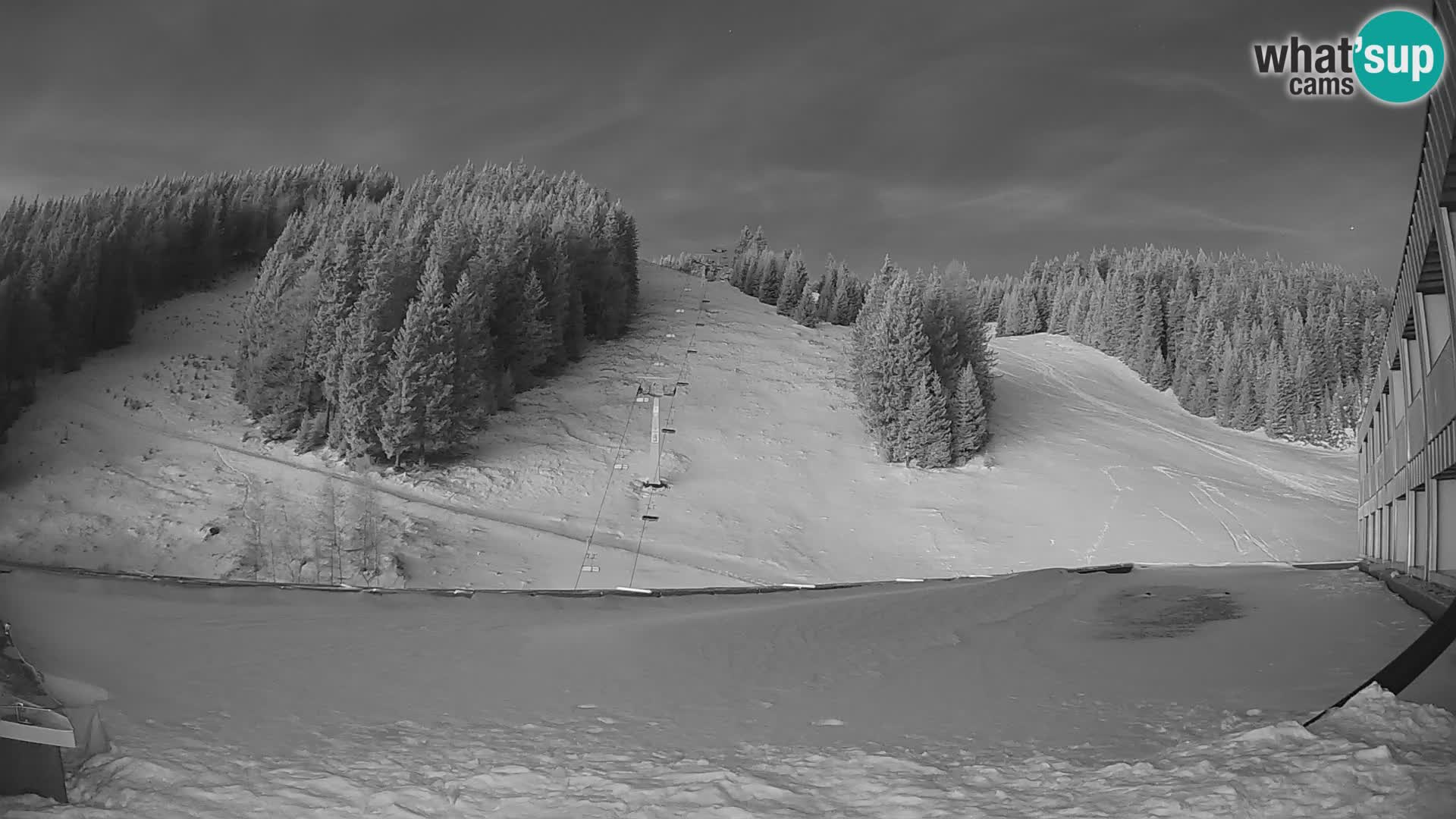 GOLTE Skigebiet webcam – Schöne Aussicht auf Medvedjak – Slowenien