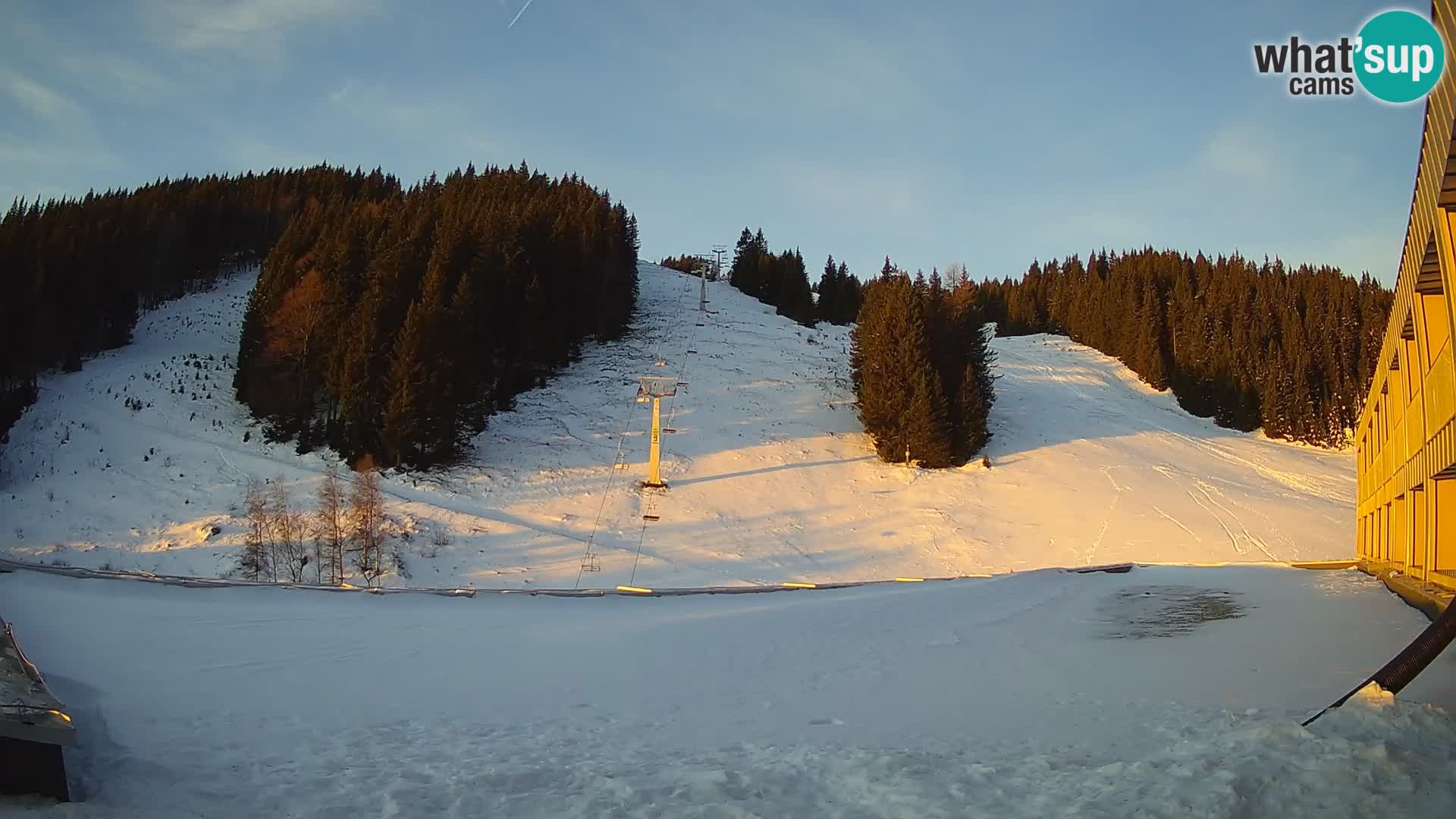 GOLTE stazione sciistica webcam – vista Medvedjak – Slovenia