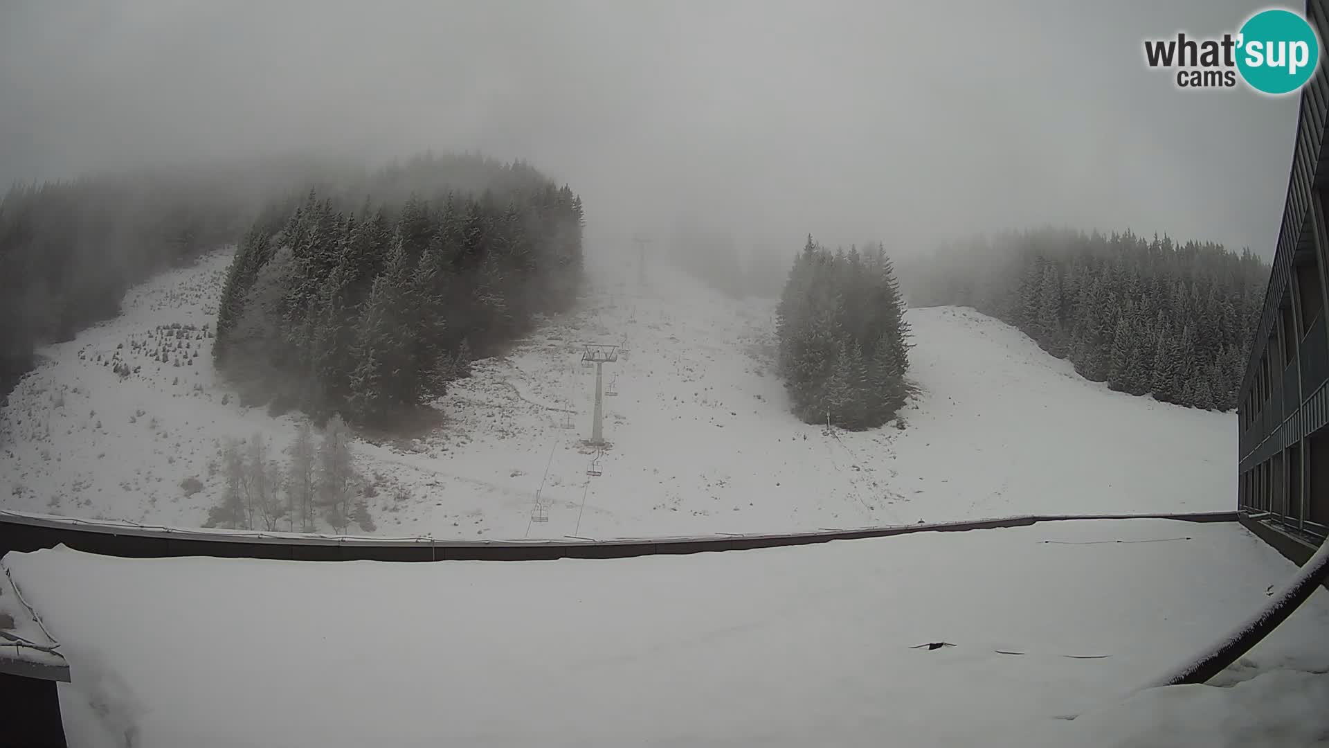 GOLTE Skigebiet webcam – Schöne Aussicht auf Medvedjak – Slowenien