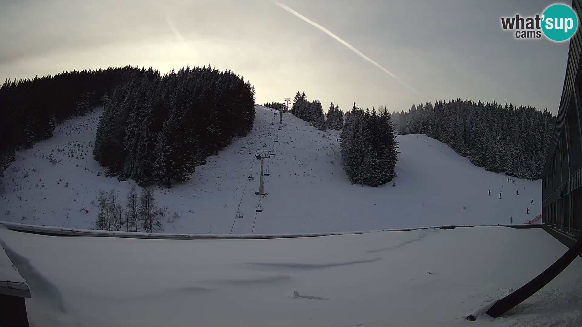 GOLTE Ski resort live webcam – view to Medvedjak – Slovenia