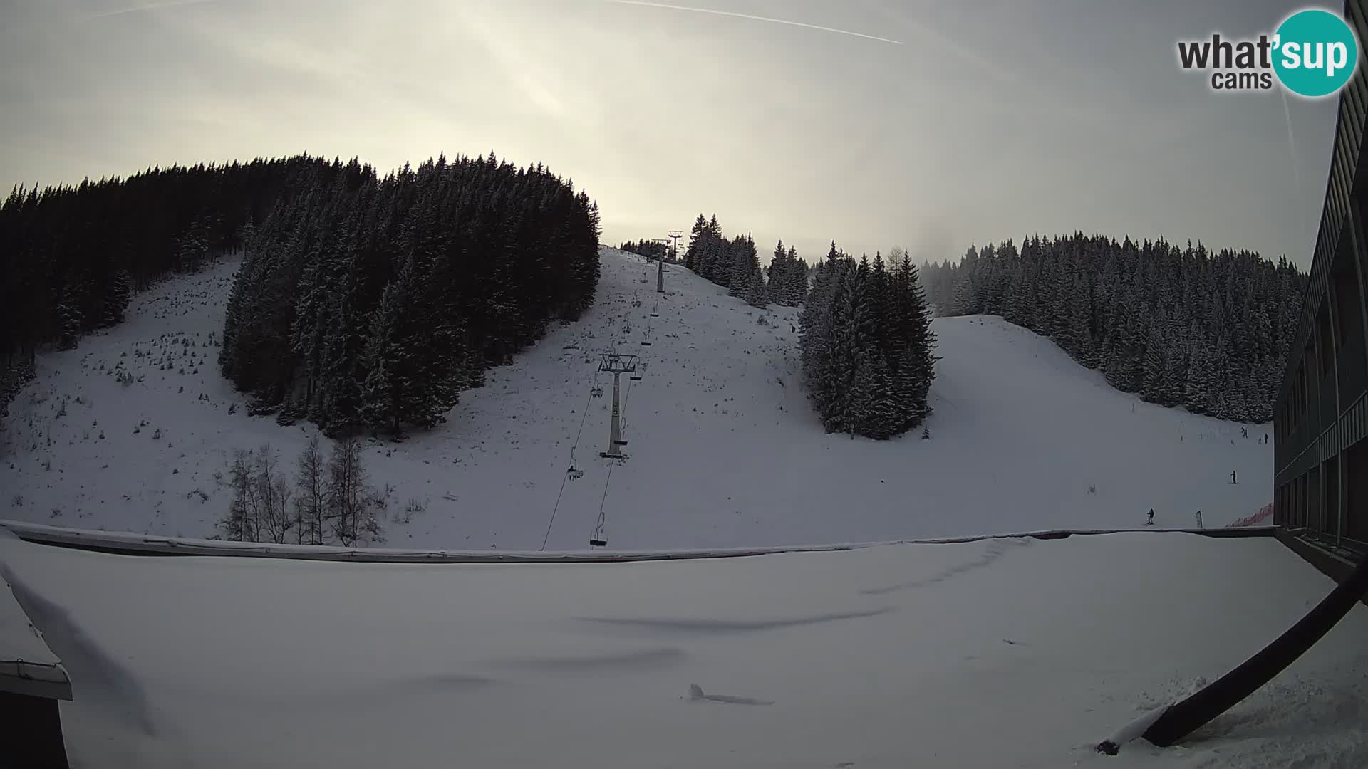 GOLTE Ski resort live webcam – view to Medvedjak – Slovenia