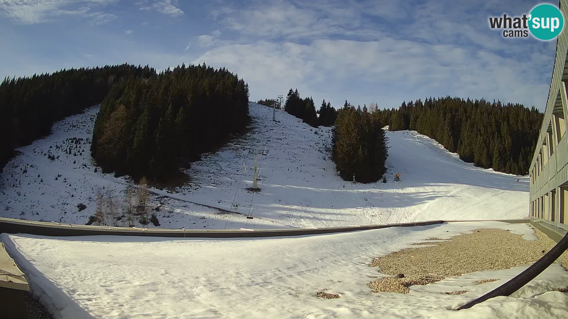 GOLTE stazione sciistica webcam – vista Medvedjak – Slovenia