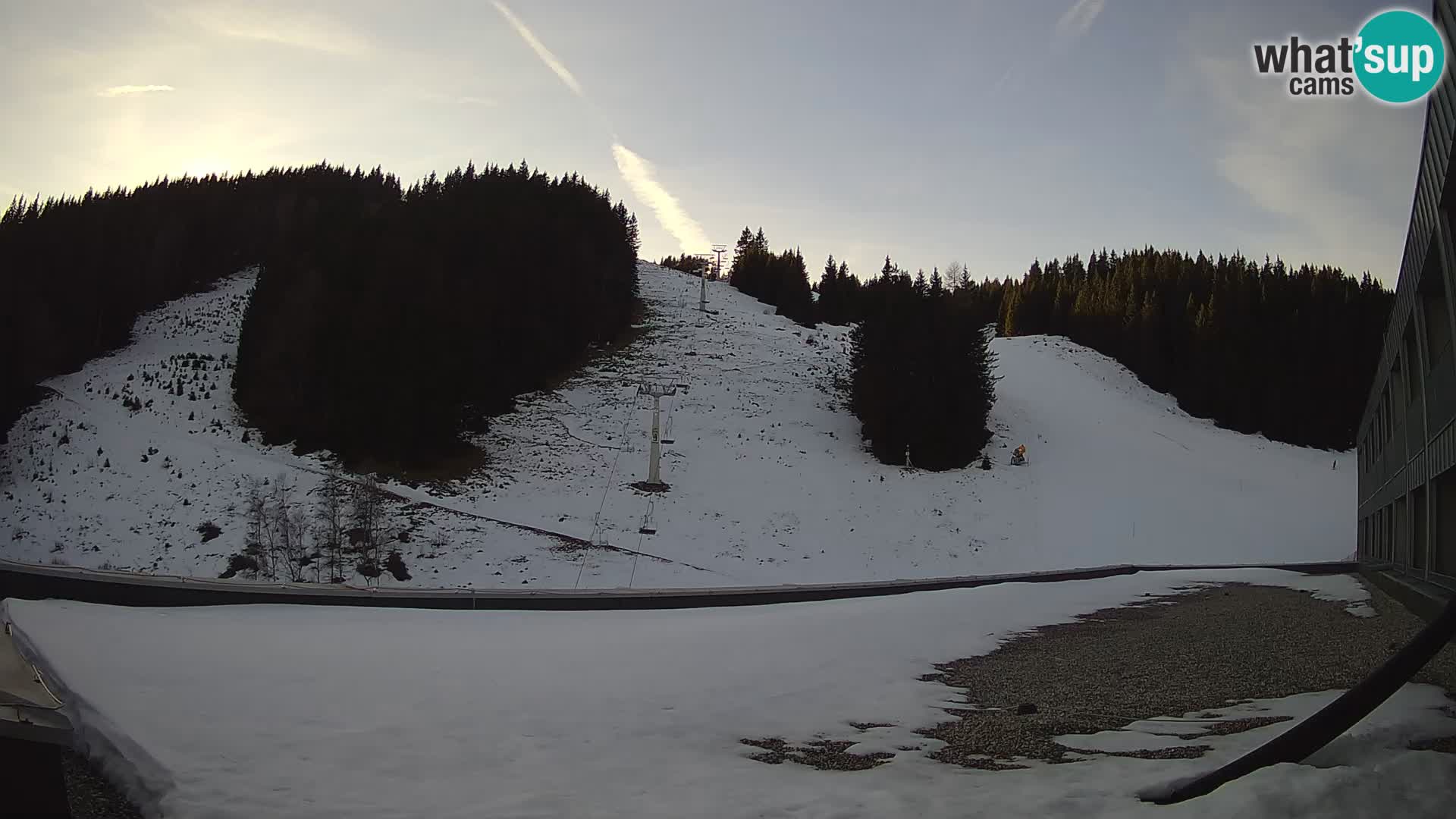 GOLTE Skigebiet webcam – Schöne Aussicht auf Medvedjak – Slowenien