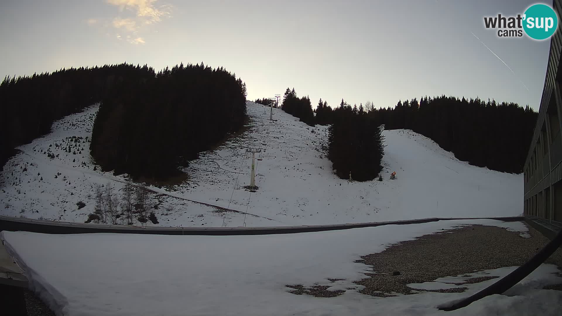 GOLTE Skigebiet webcam – Schöne Aussicht auf Medvedjak – Slowenien