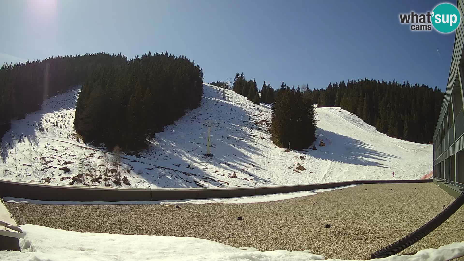 GOLTE Skigebiet webcam – Schöne Aussicht auf Medvedjak – Slowenien