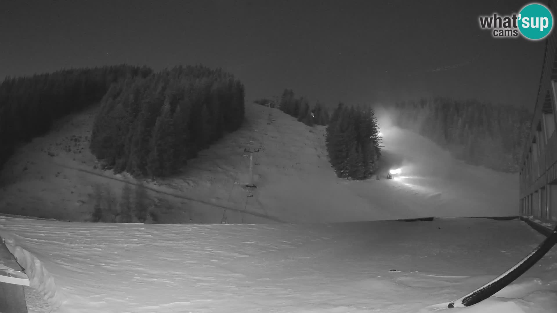 GOLTE Skigebiet webcam – Schöne Aussicht auf Medvedjak – Slowenien