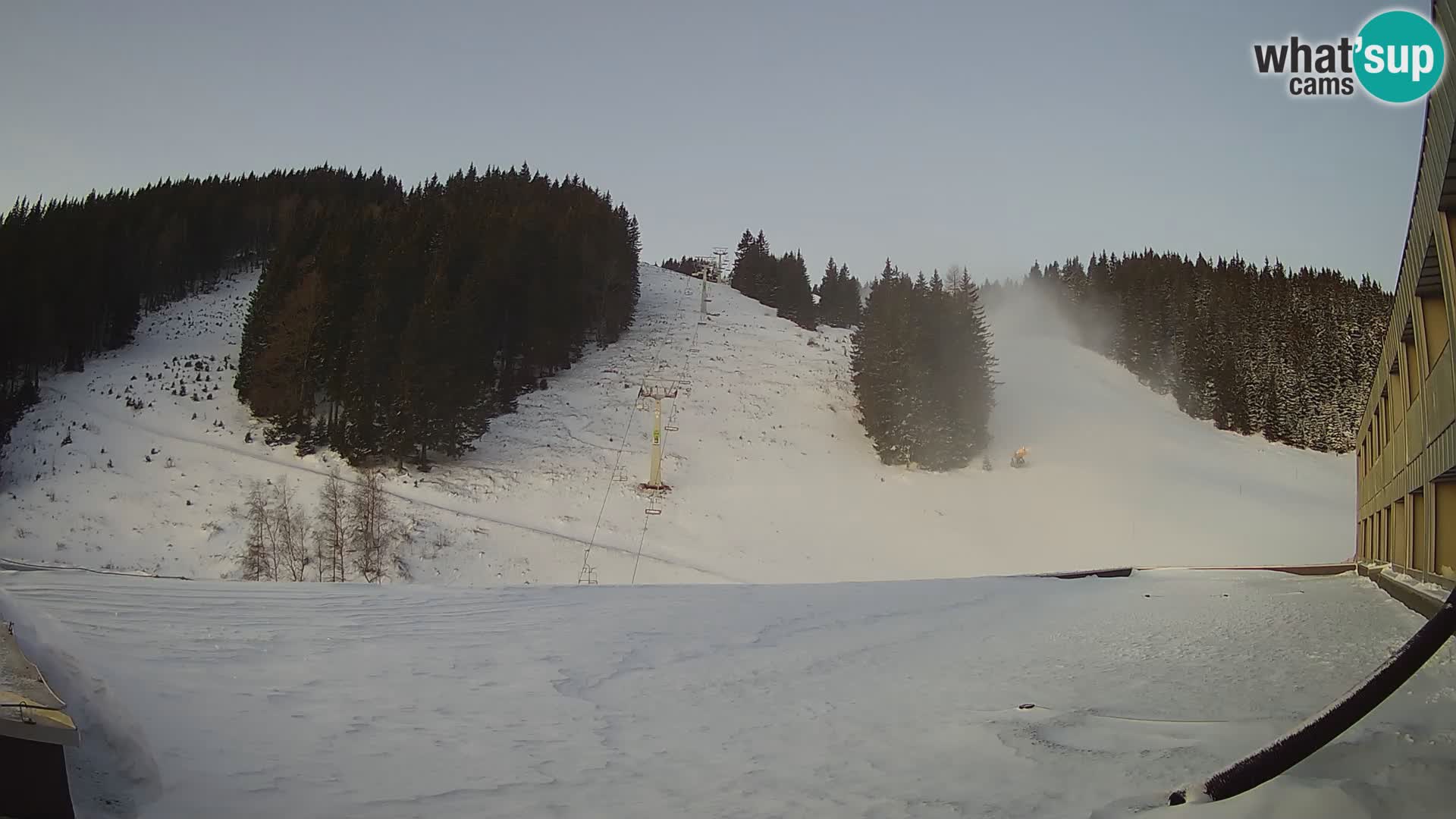 GOLTE Skigebiet webcam – Schöne Aussicht auf Medvedjak – Slowenien