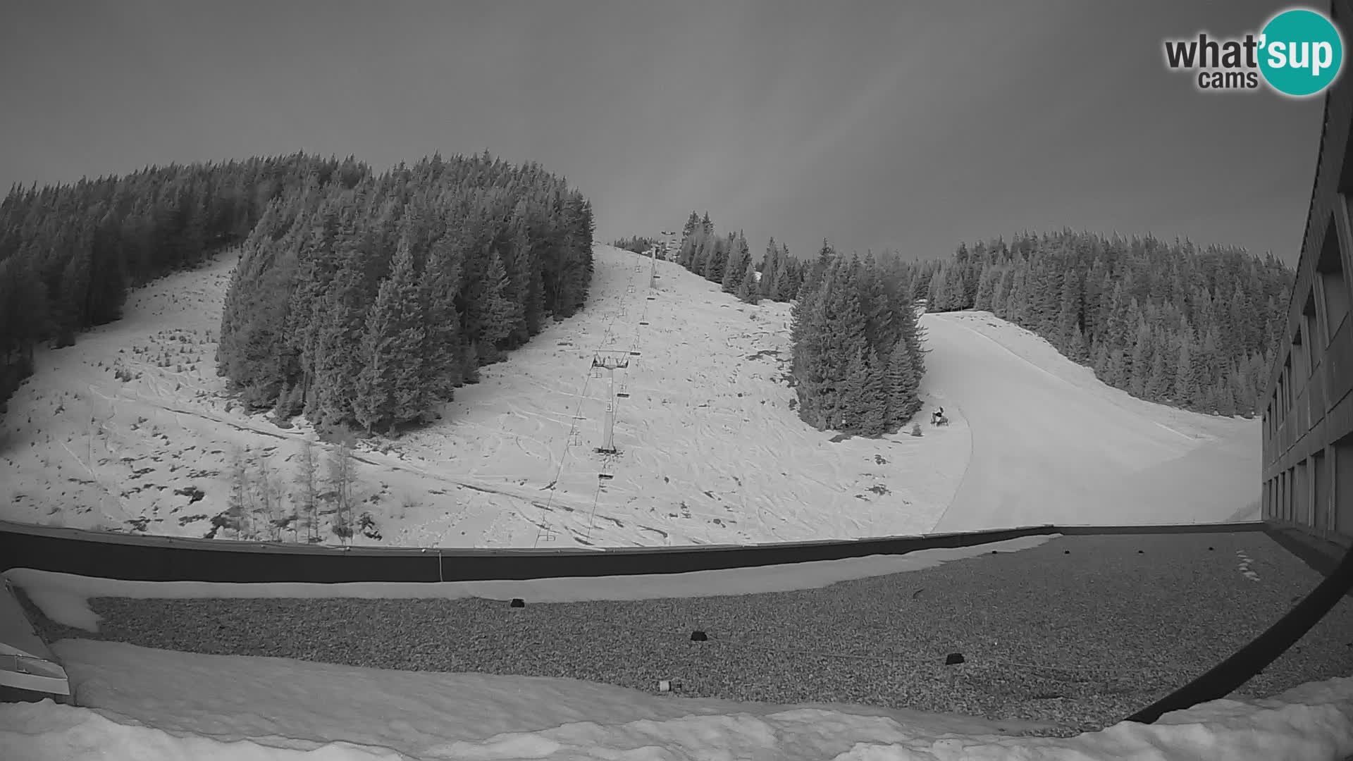 Webcam en direct de la station de ski de GOLTE – vue sur Medvedjak – Slovénie