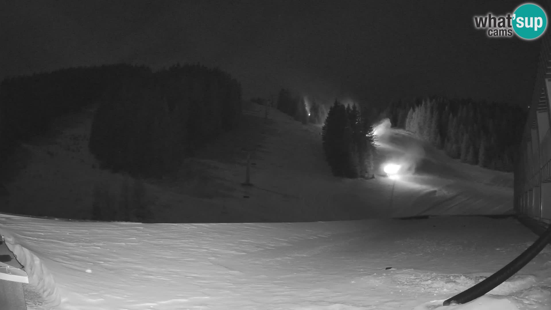 GOLTE Skigebiet webcam – Schöne Aussicht auf Medvedjak – Slowenien