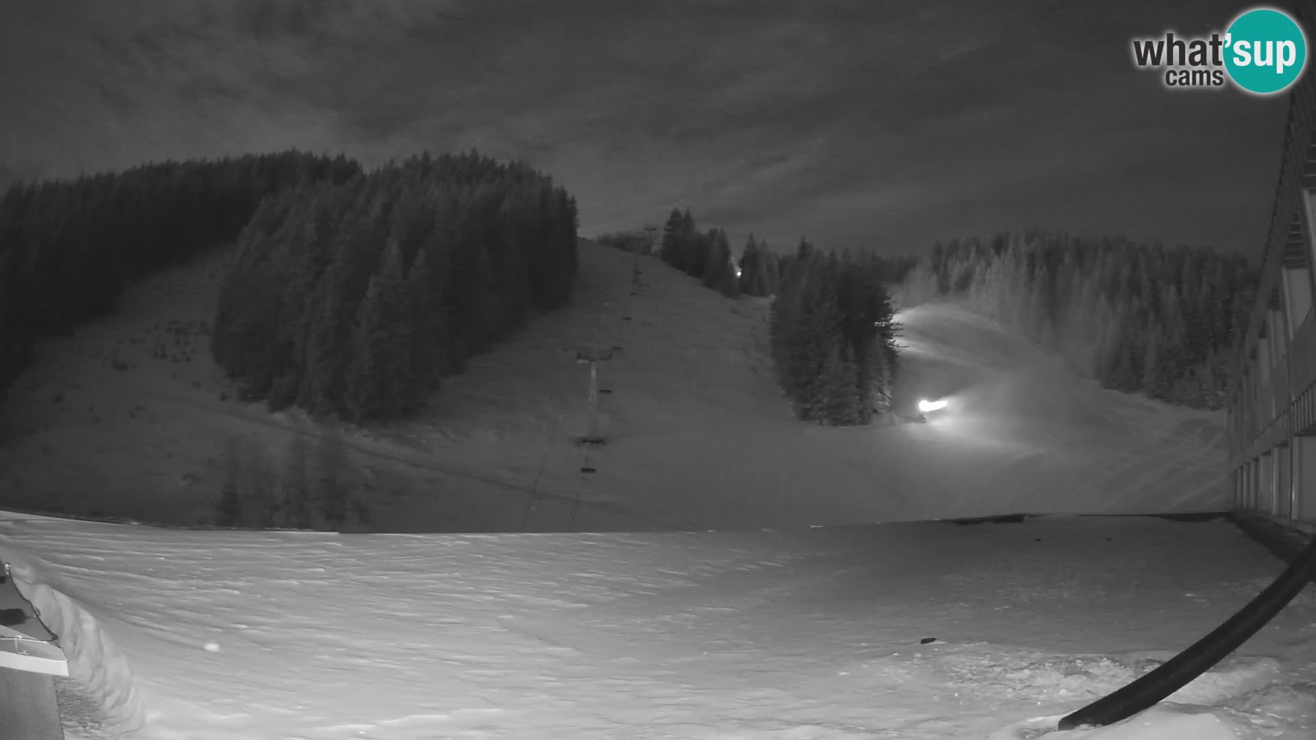 GOLTE Ski resort live webcam – view to Medvedjak – Slovenia