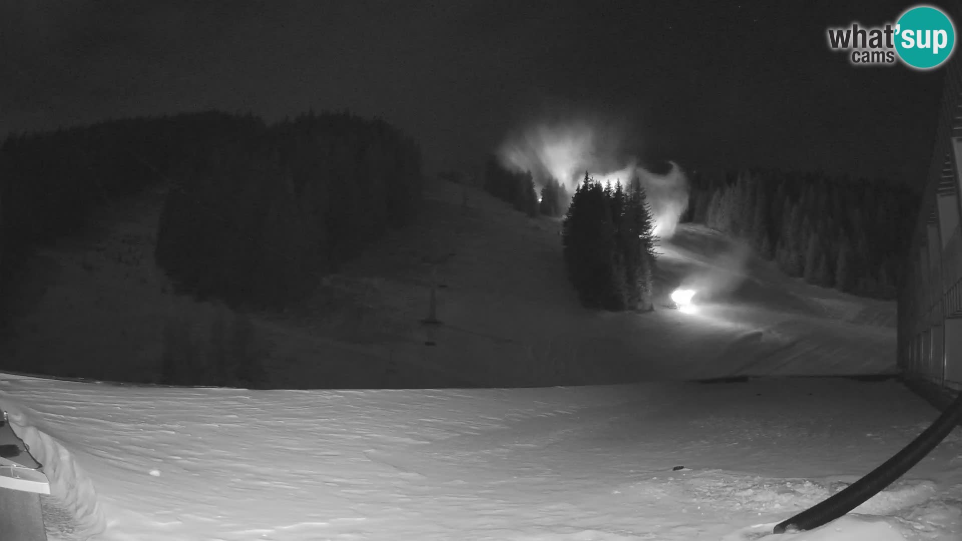 Webcam en direct de la station de ski de GOLTE – vue sur Medvedjak – Slovénie