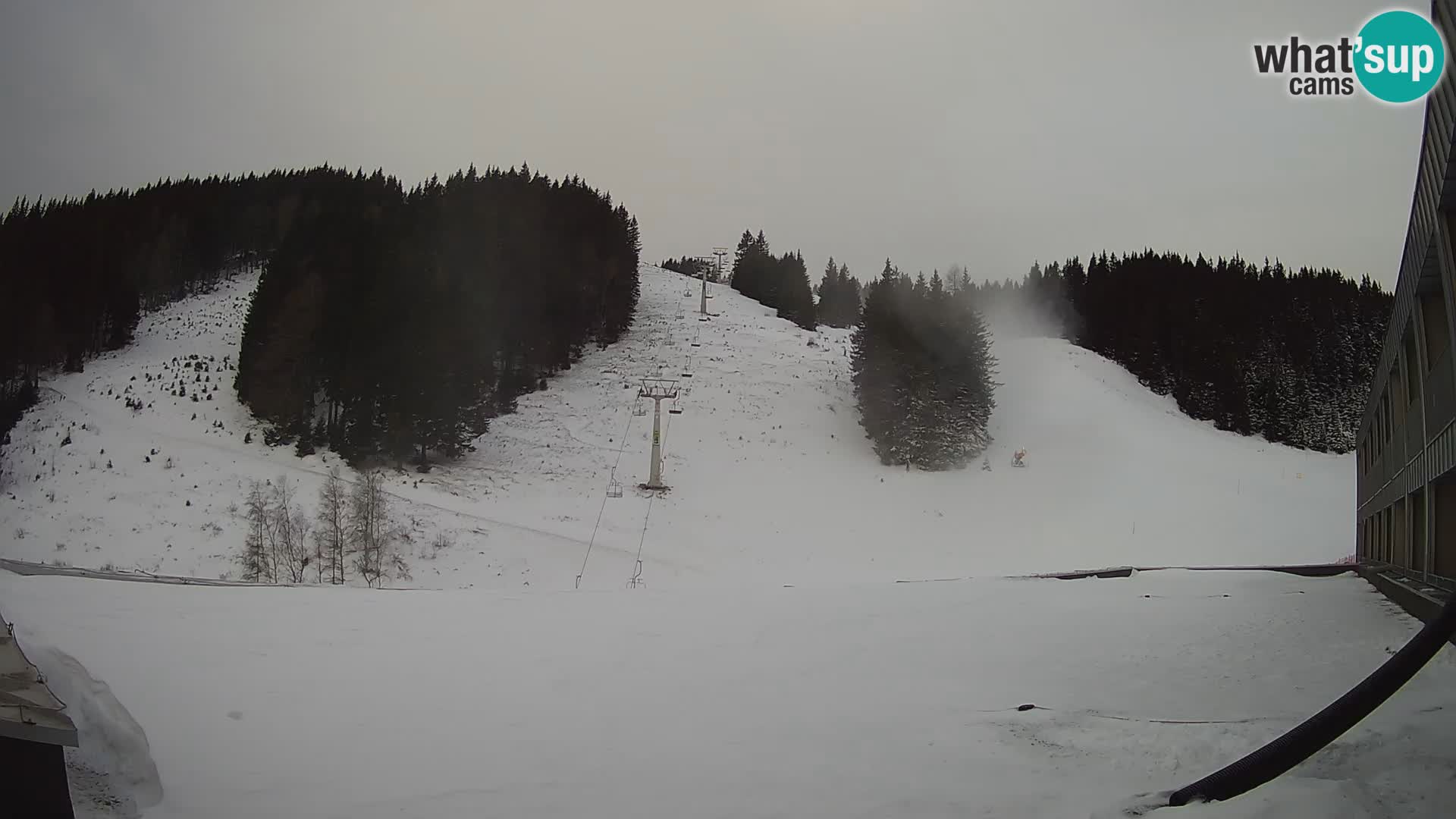 GOLTE stazione sciistica webcam – vista Medvedjak – Slovenia