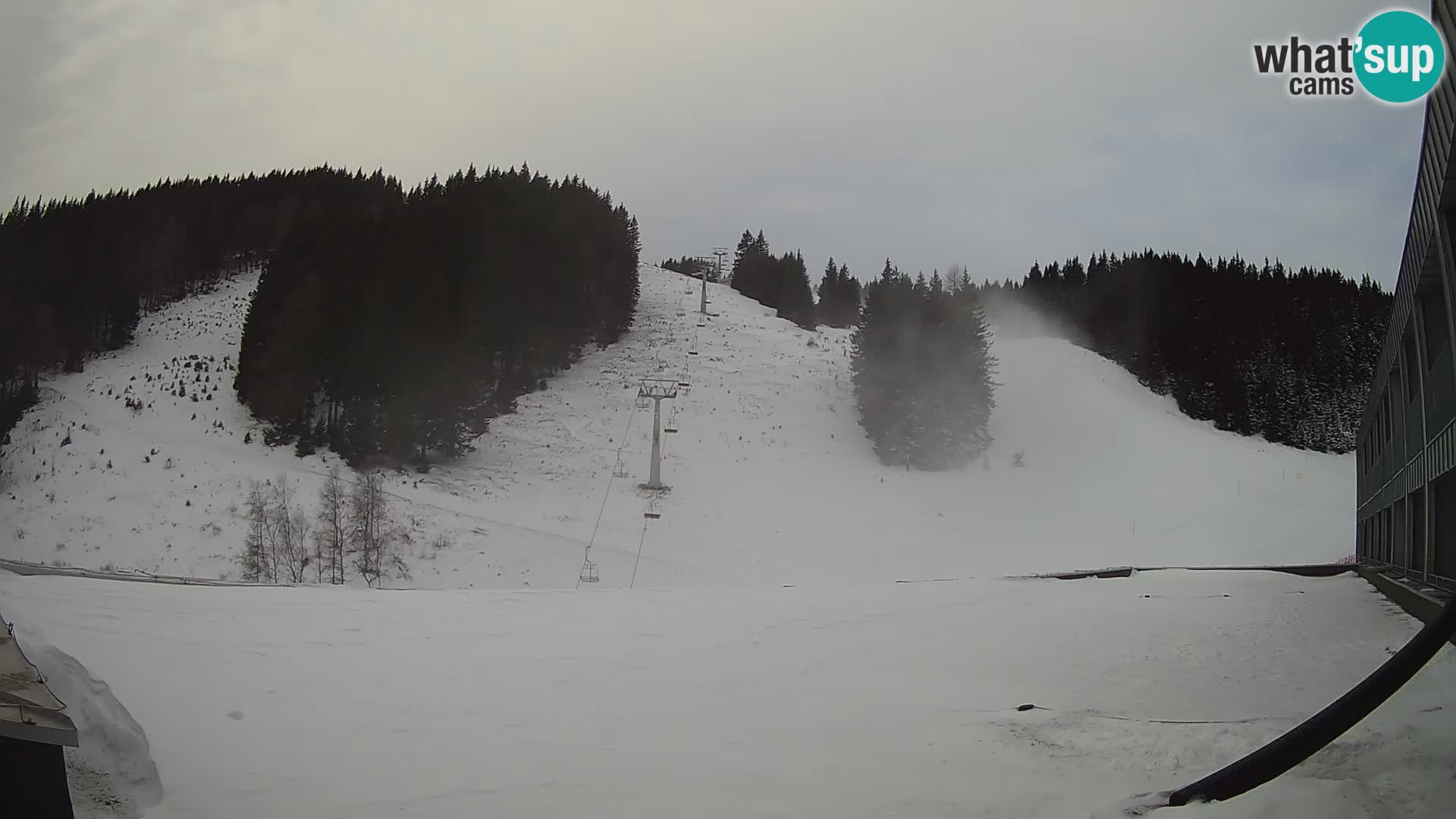 GOLTE Skigebiet webcam – Schöne Aussicht auf Medvedjak – Slowenien