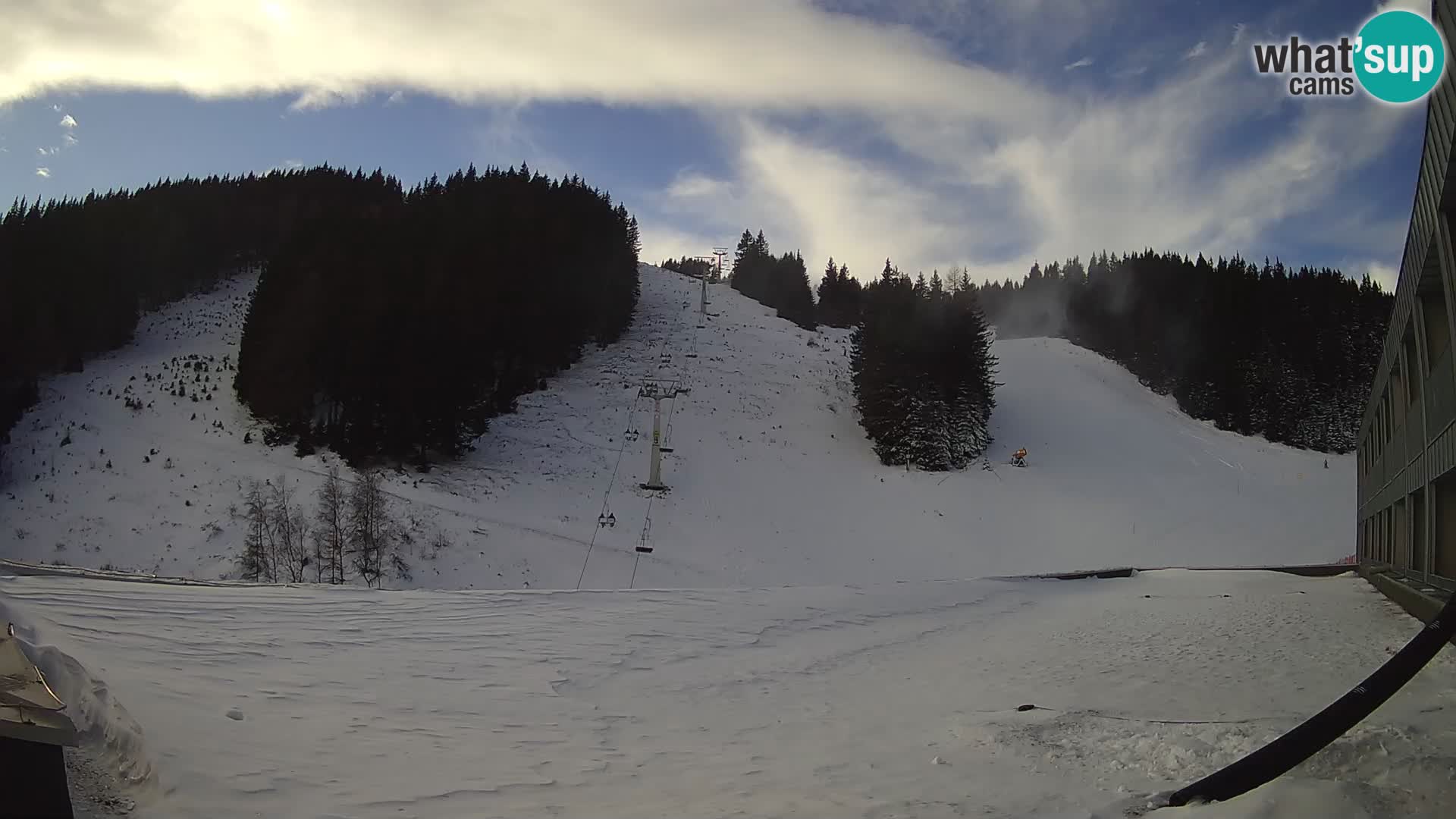 GOLTE Skigebiet webcam – Schöne Aussicht auf Medvedjak – Slowenien