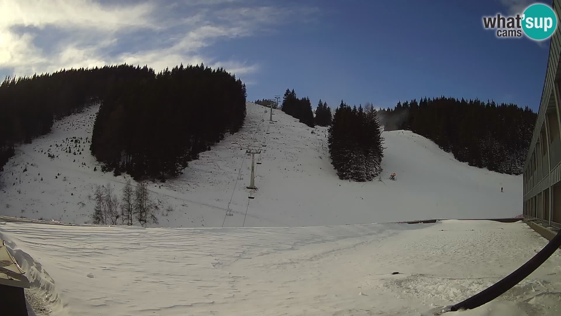 Webcam en direct de la station de ski de GOLTE – vue sur Medvedjak – Slovénie